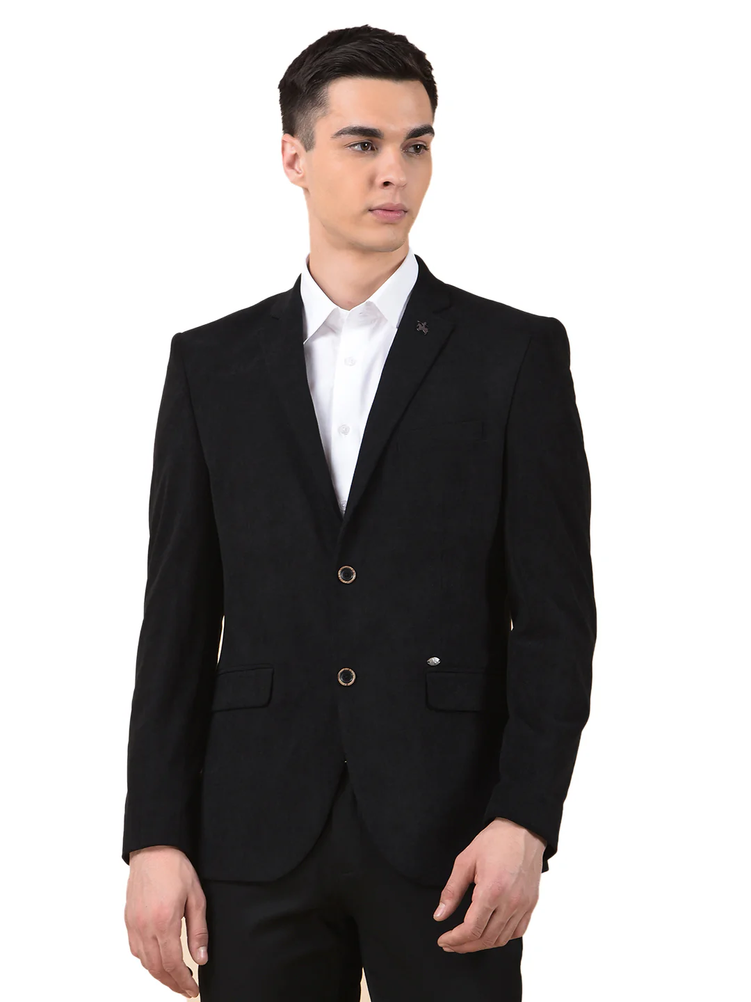 Blazer for Men | Premium Formal Blazer Slim Fit Notched Collar Polyester Fabric Solid Pattern - Image 10