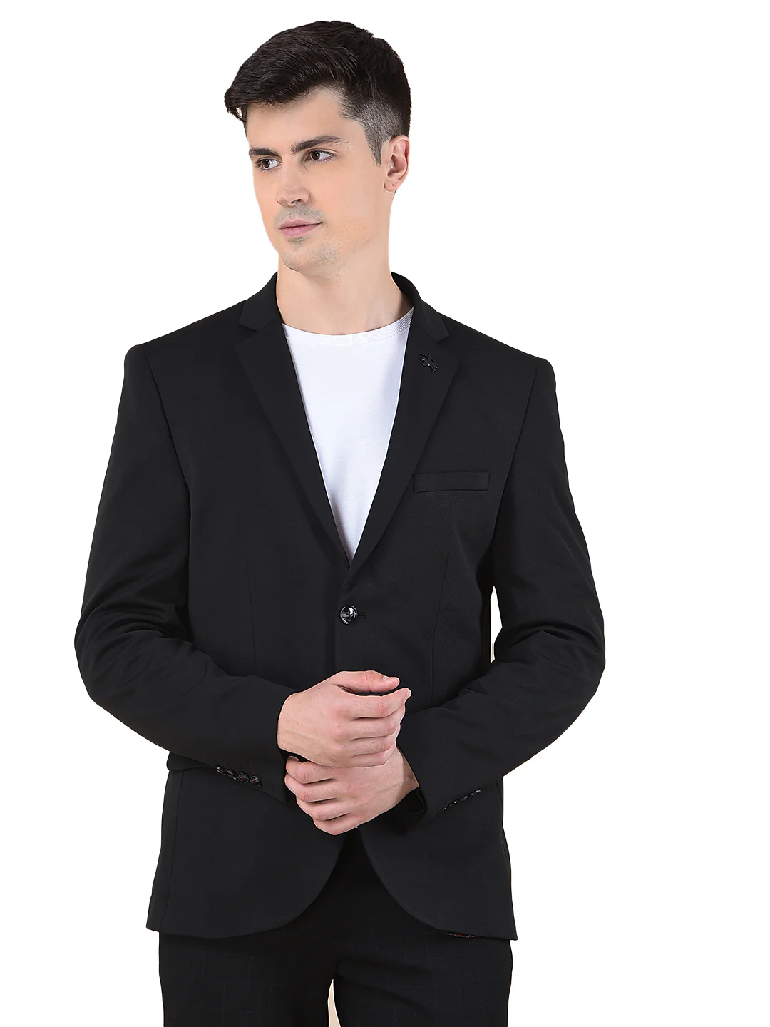 Blazer for Men | Premium Casual Blazer Slim Fit Notched Collar Polyester Fabric Solid Pattern - Image 10