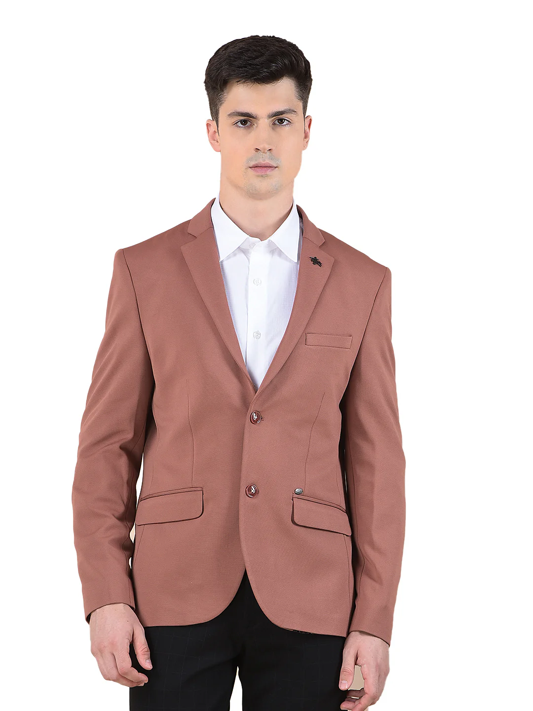 Blazer for Men | Premium Casual Blazer Slim Fit Notched Collar Polyester Fabric Solid Pattern - Image 9