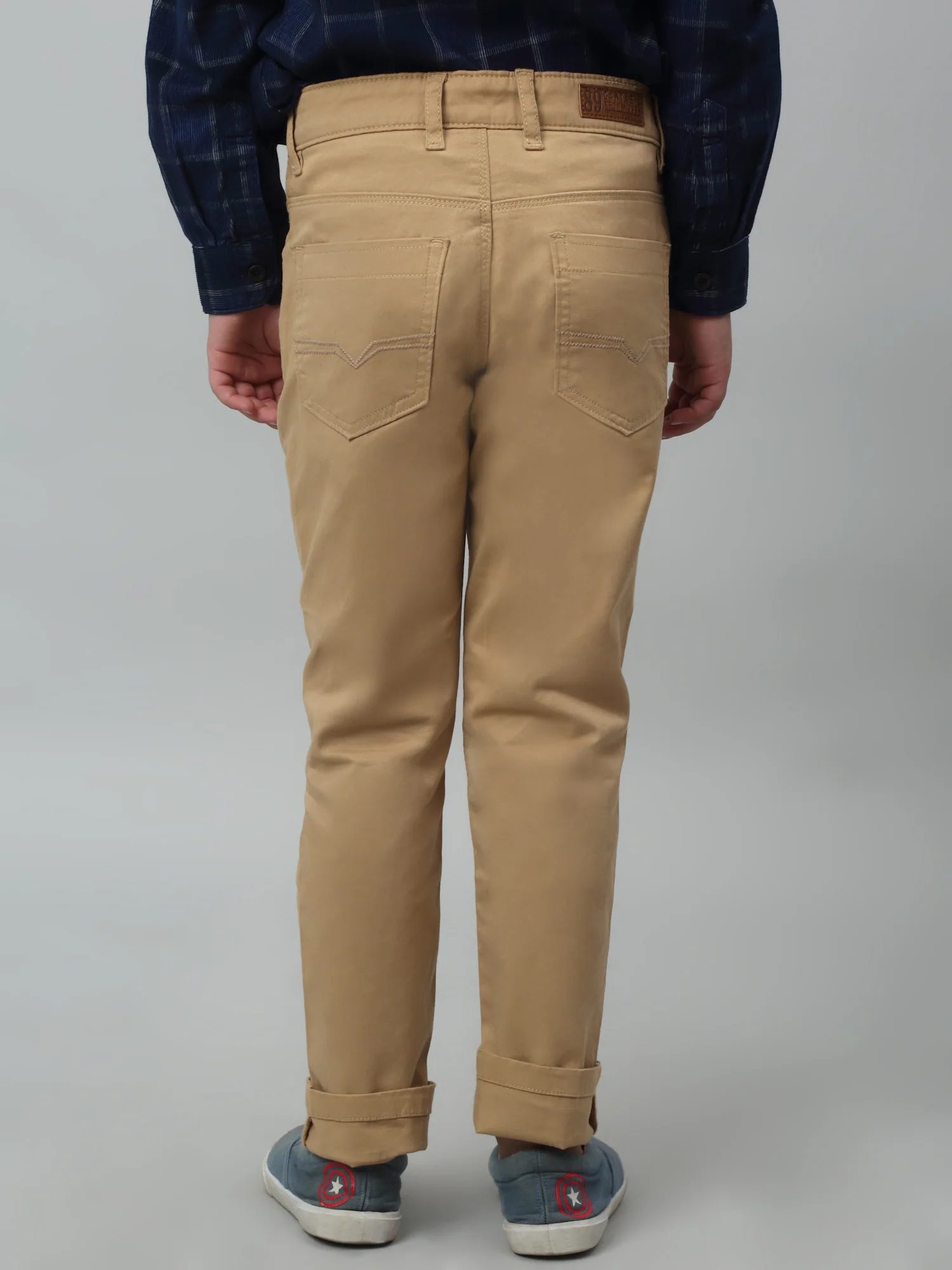 Boys Casual Beige Pants - Image 4