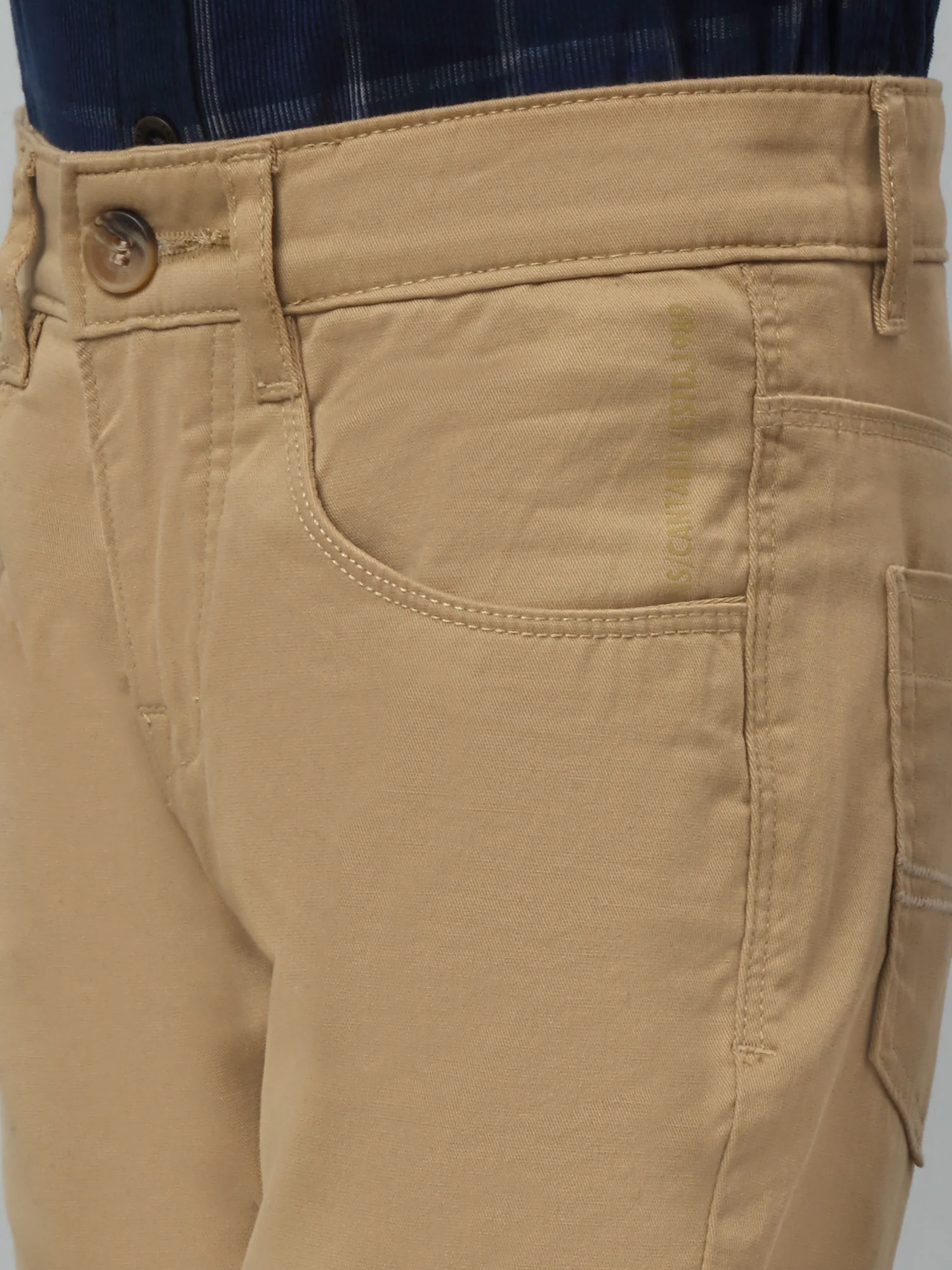 Boys Casual Beige Pants - Image 6