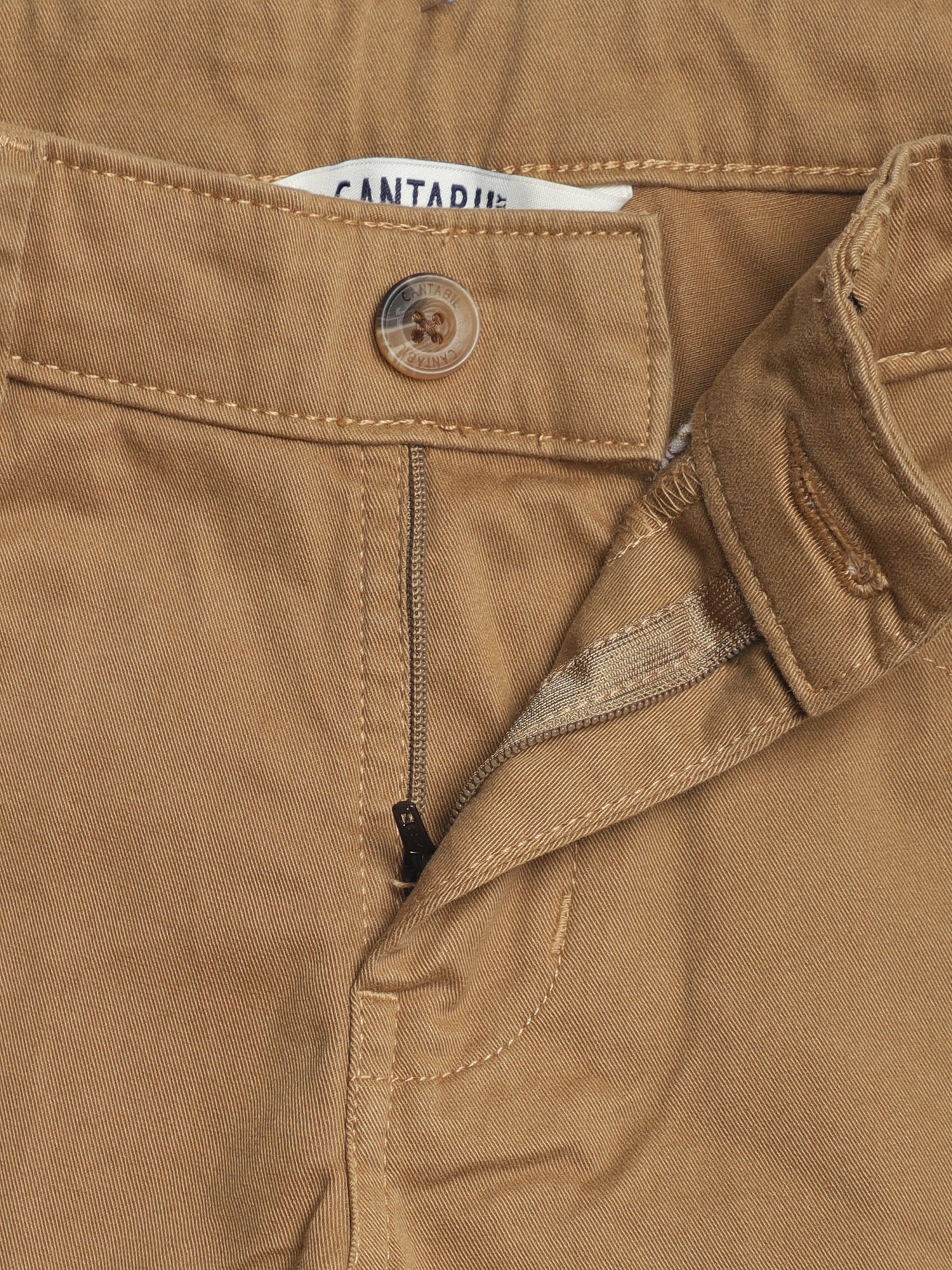 Boys Casual Beige Pants - Image 3