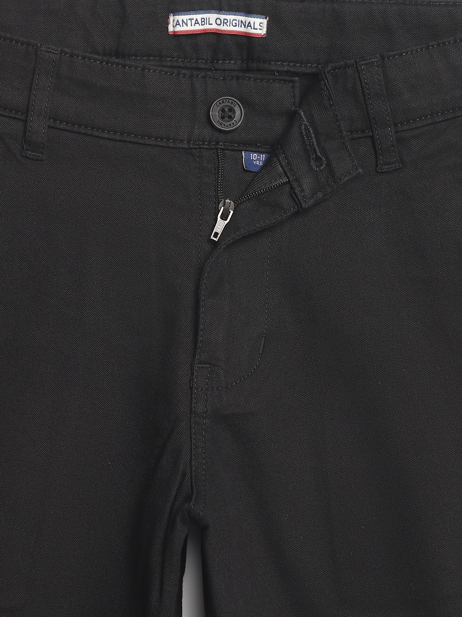 Boys Casual Black Trousers - Image 3
