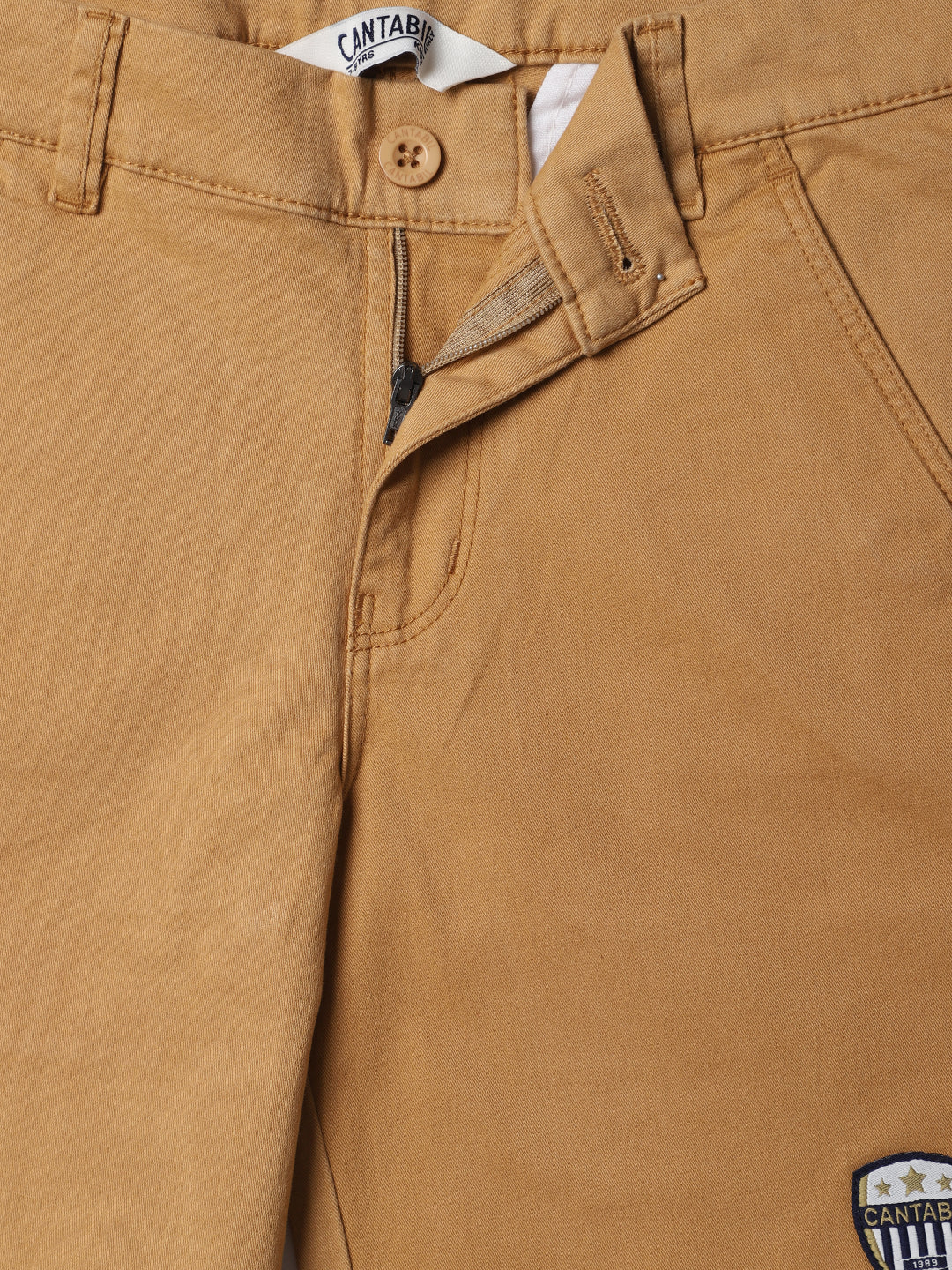 Boys Casual Beige Shorts - Image 3