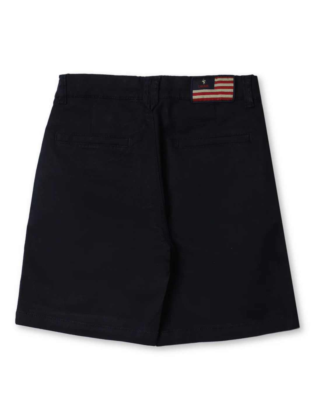 Boys Casual Navy Blue Shorts - Image 2