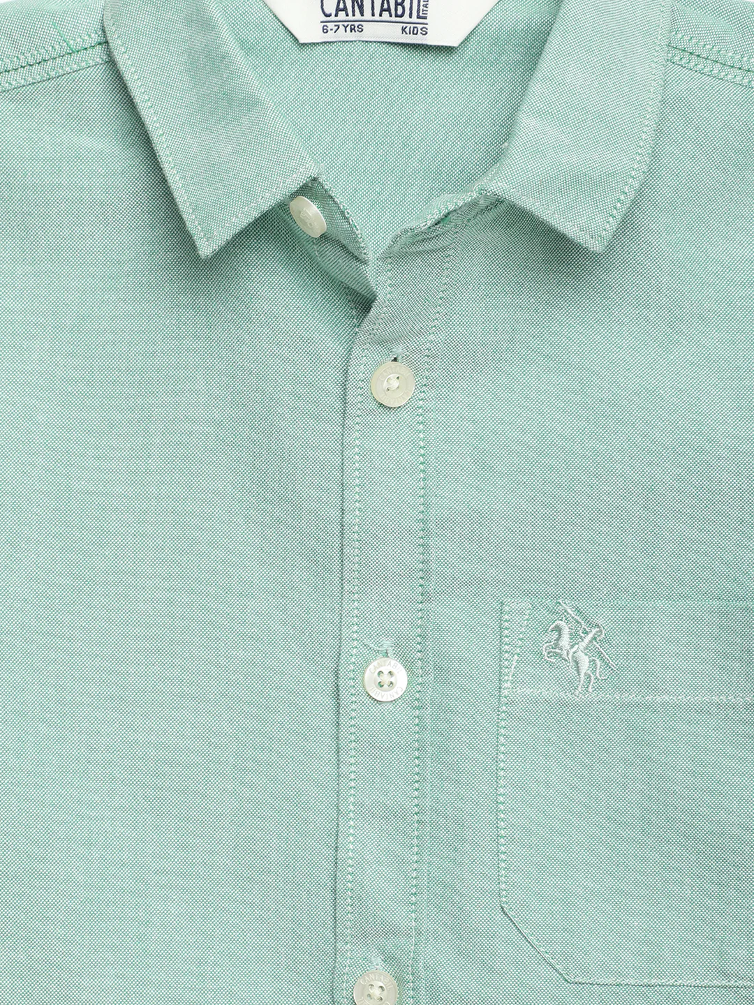 Boys Green Shirt - Image 4