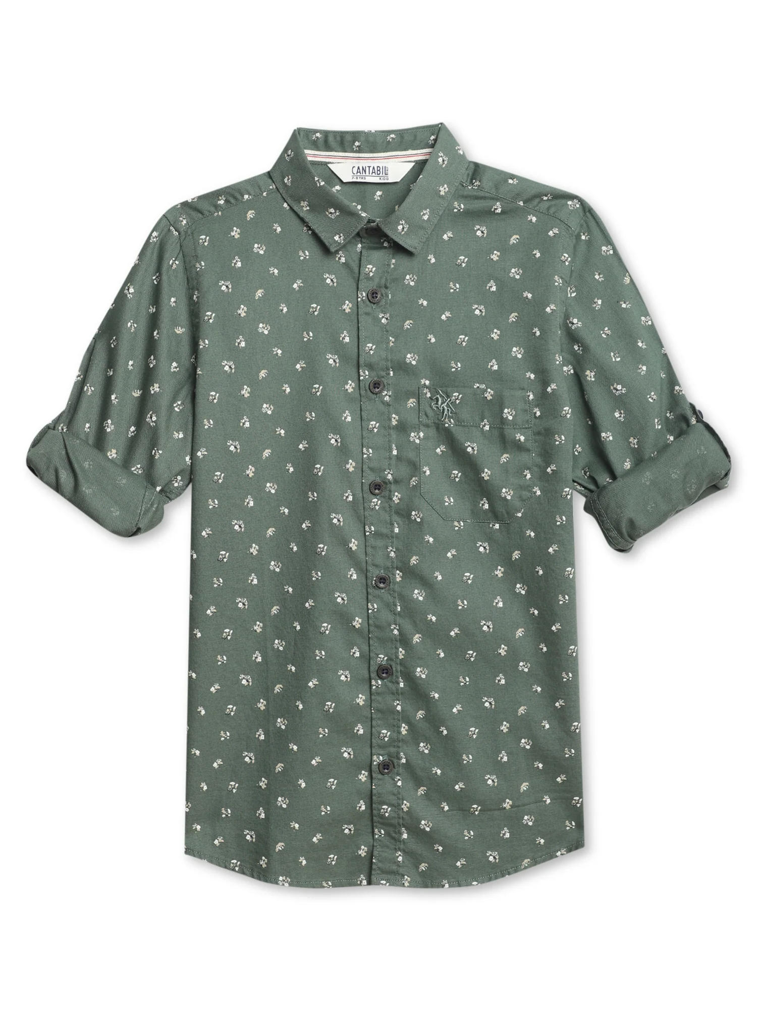 Boys Green Shirt - Image 3