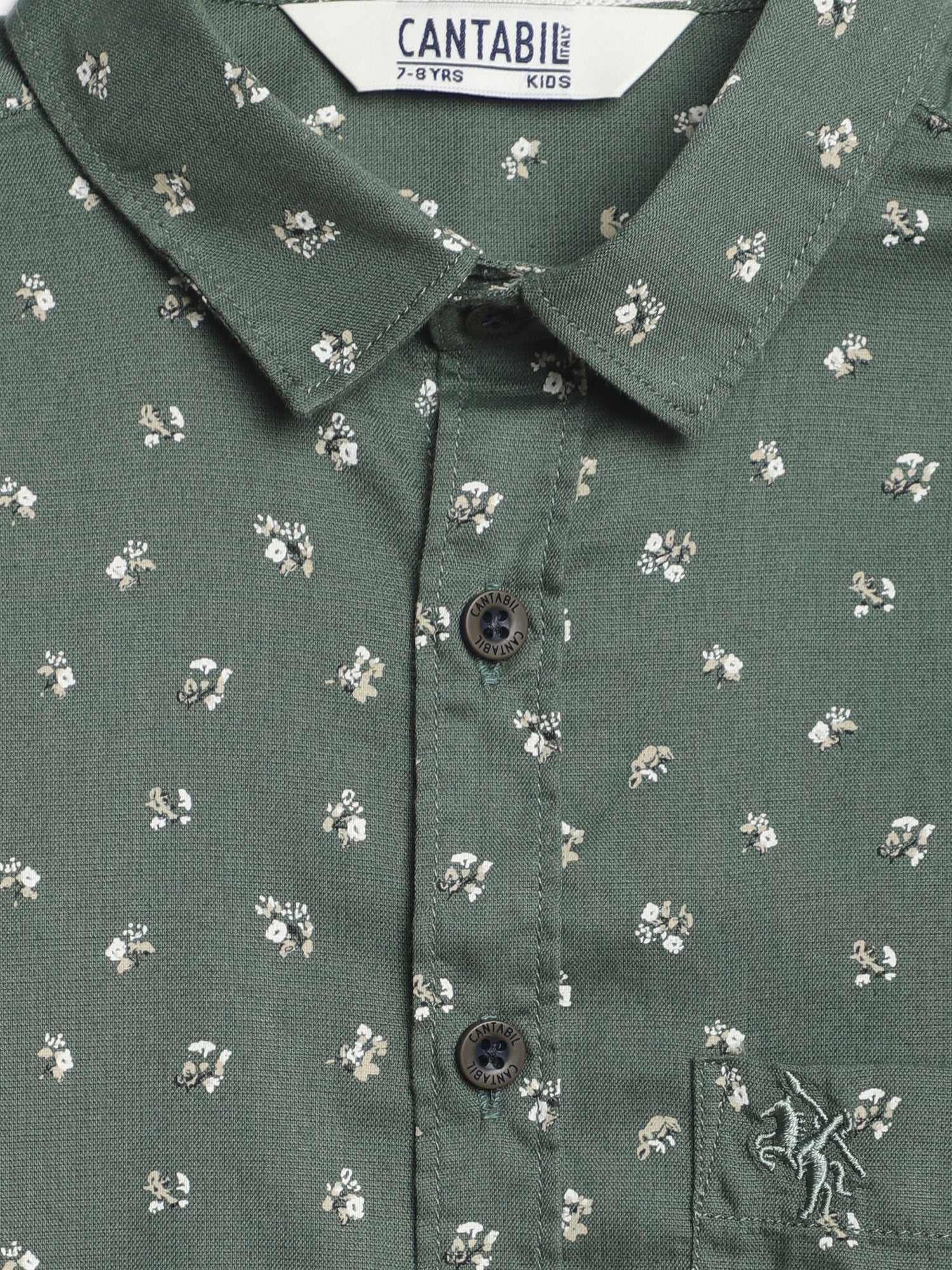 Boys Green Shirt - Image 4