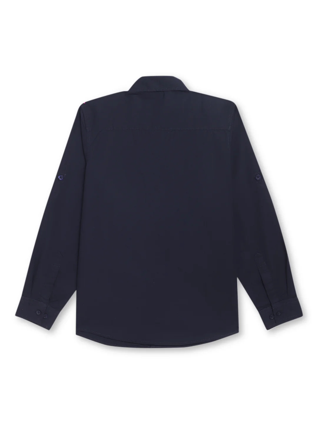 Boys Navy Blue Shirt - Image 2