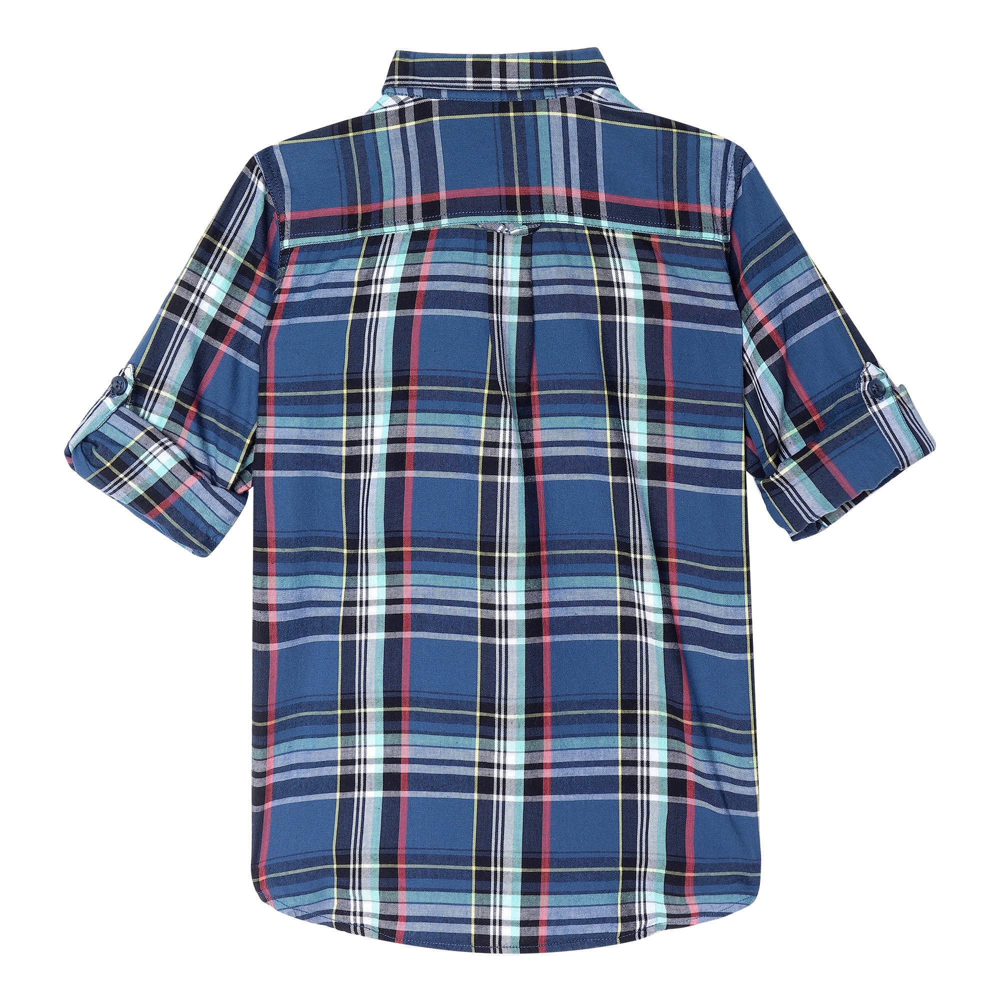Boys Navy Blue Shirt - Image 2