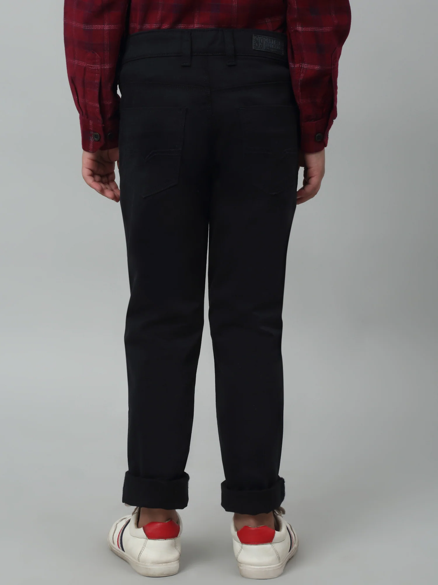 Boys Casual Navy Blue Pants - Image 4