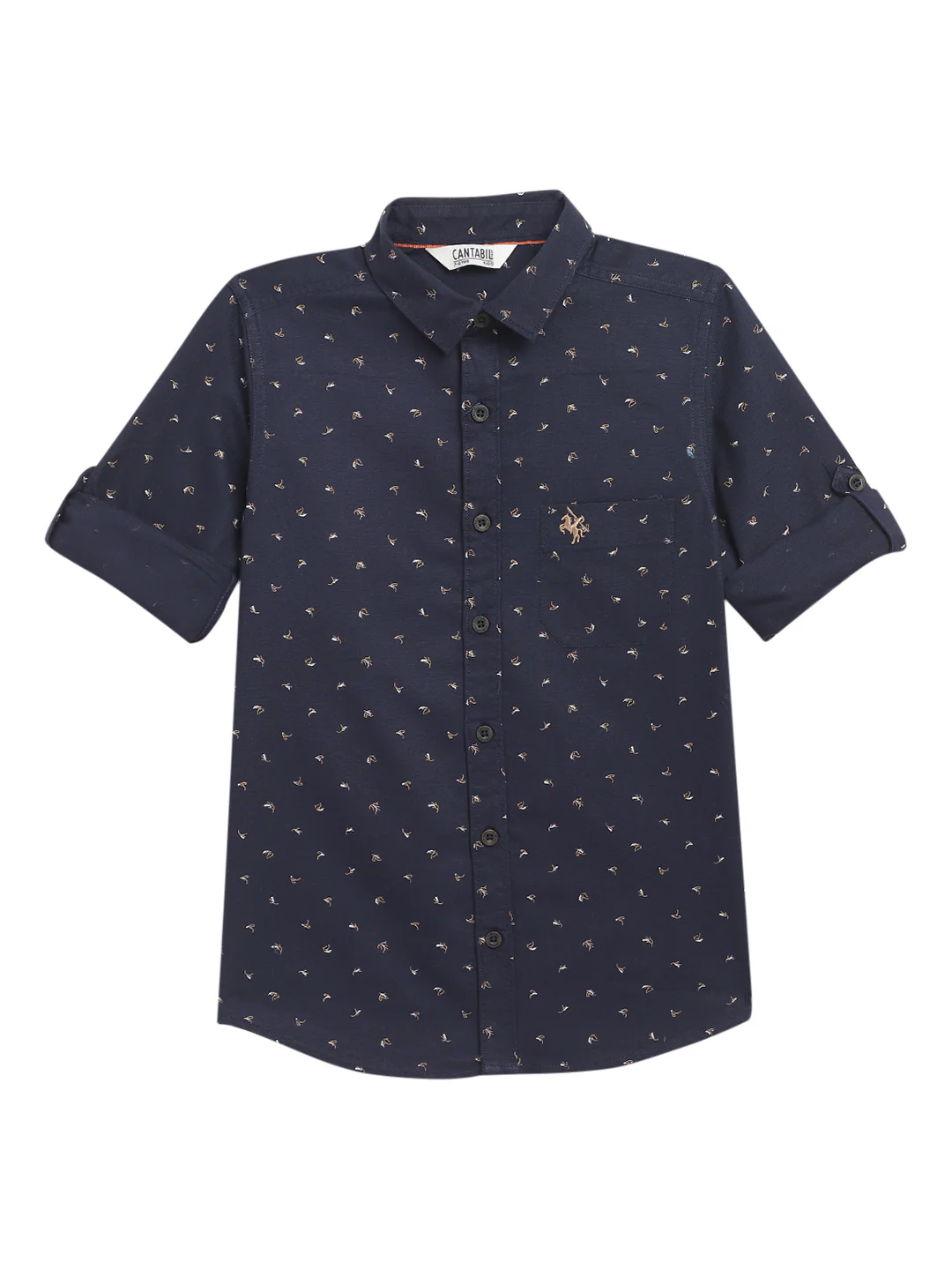 Boys Navy Shirt - Image 3