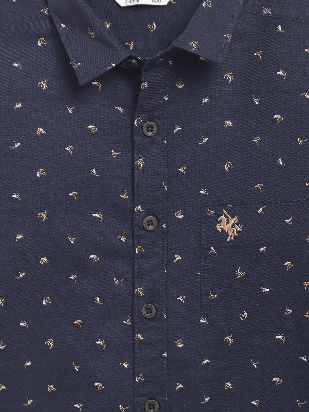 Boys Navy Shirt - Image 4
