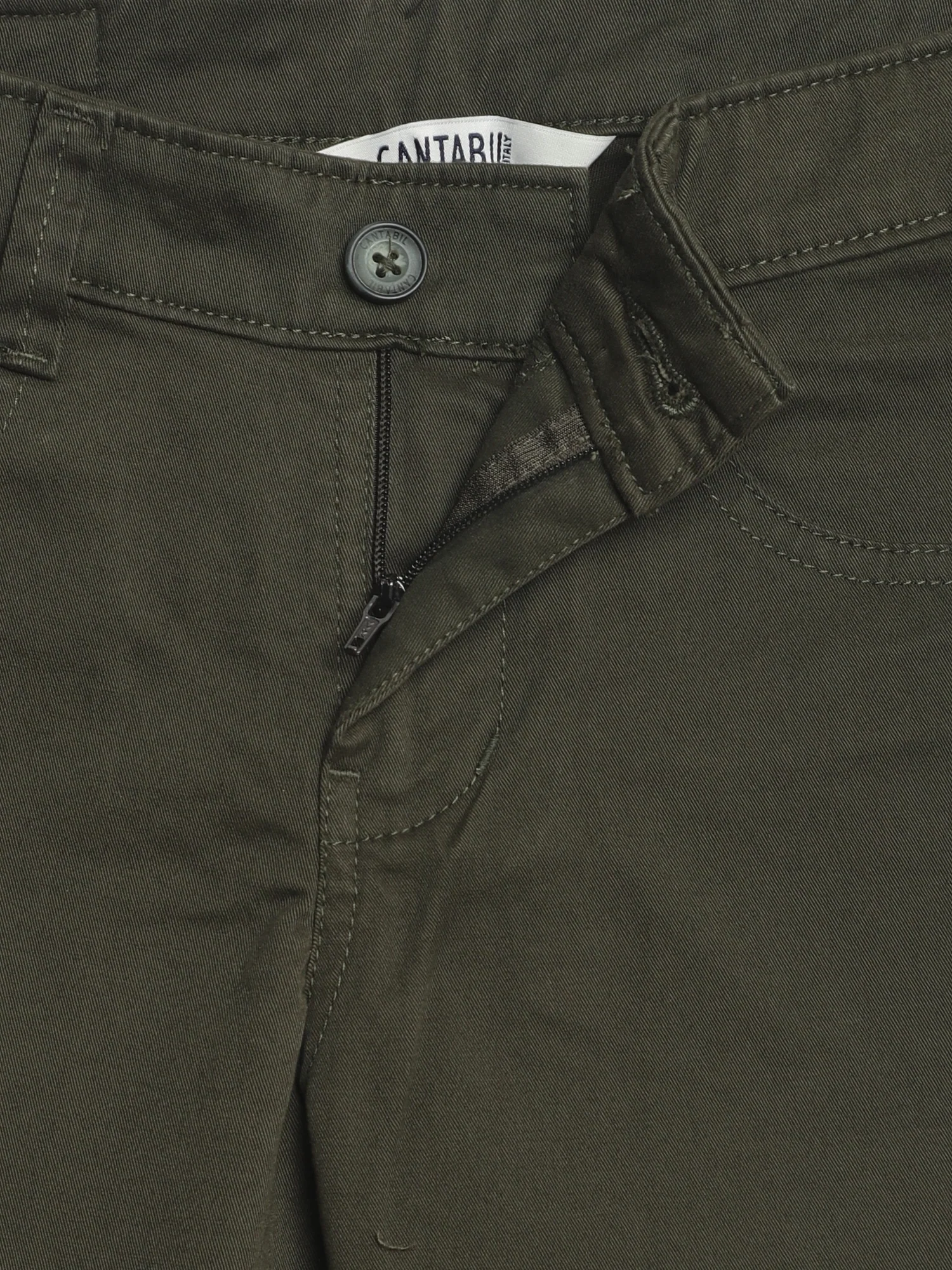 Boys Olive Green Trouser - Image 3