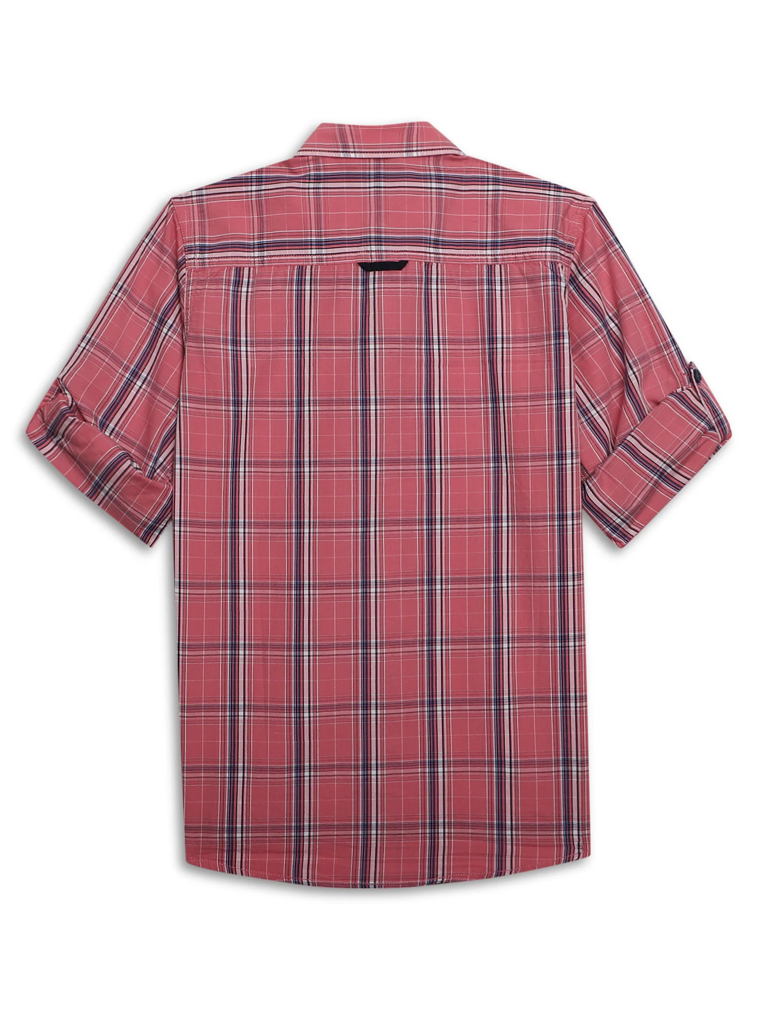 Boys Casual Pink Full Sleeve with Tab  Shirt - Image 2
