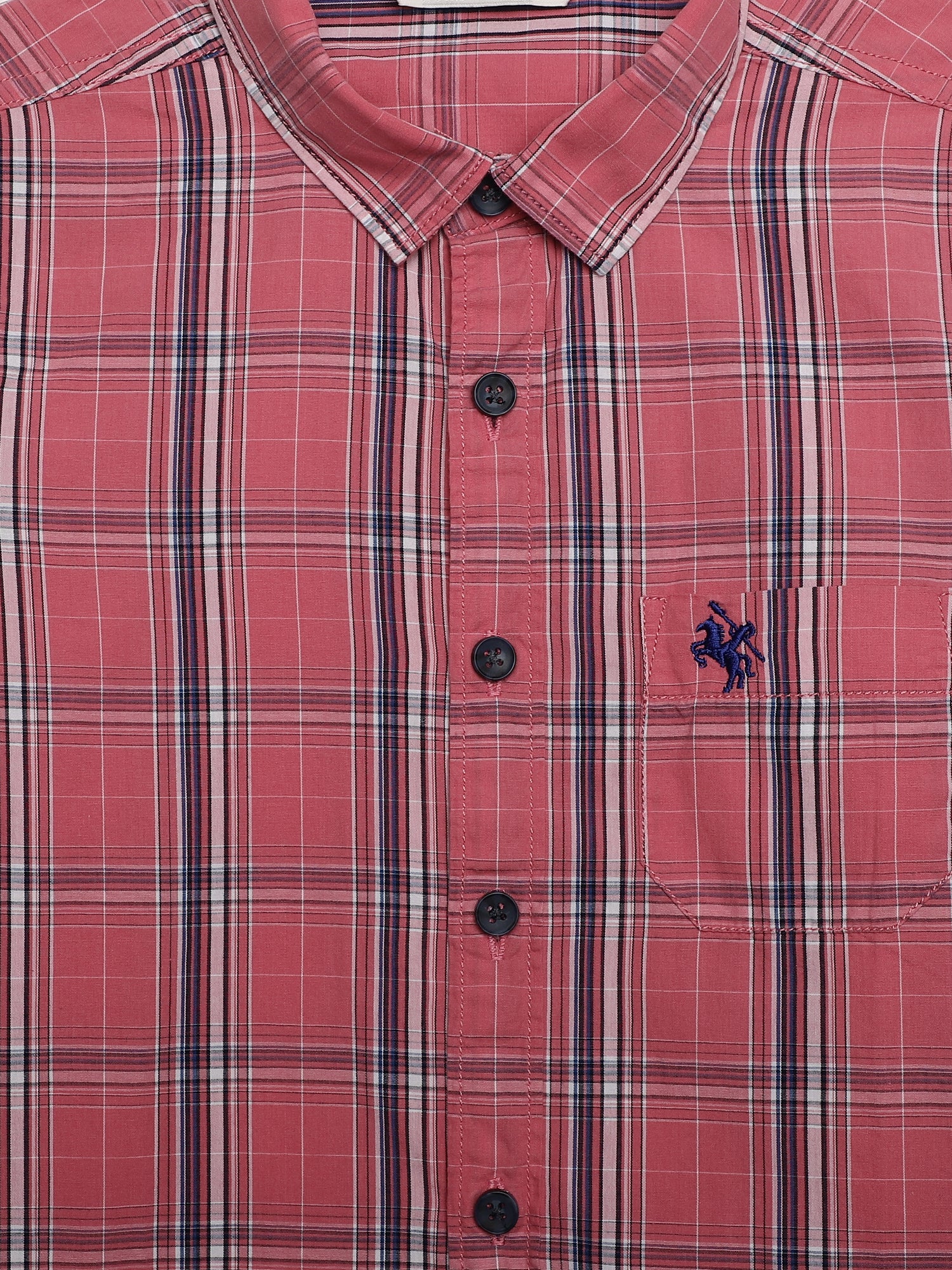 Boys Casual Pink Full Sleeve with Tab  Shirt - Image 4