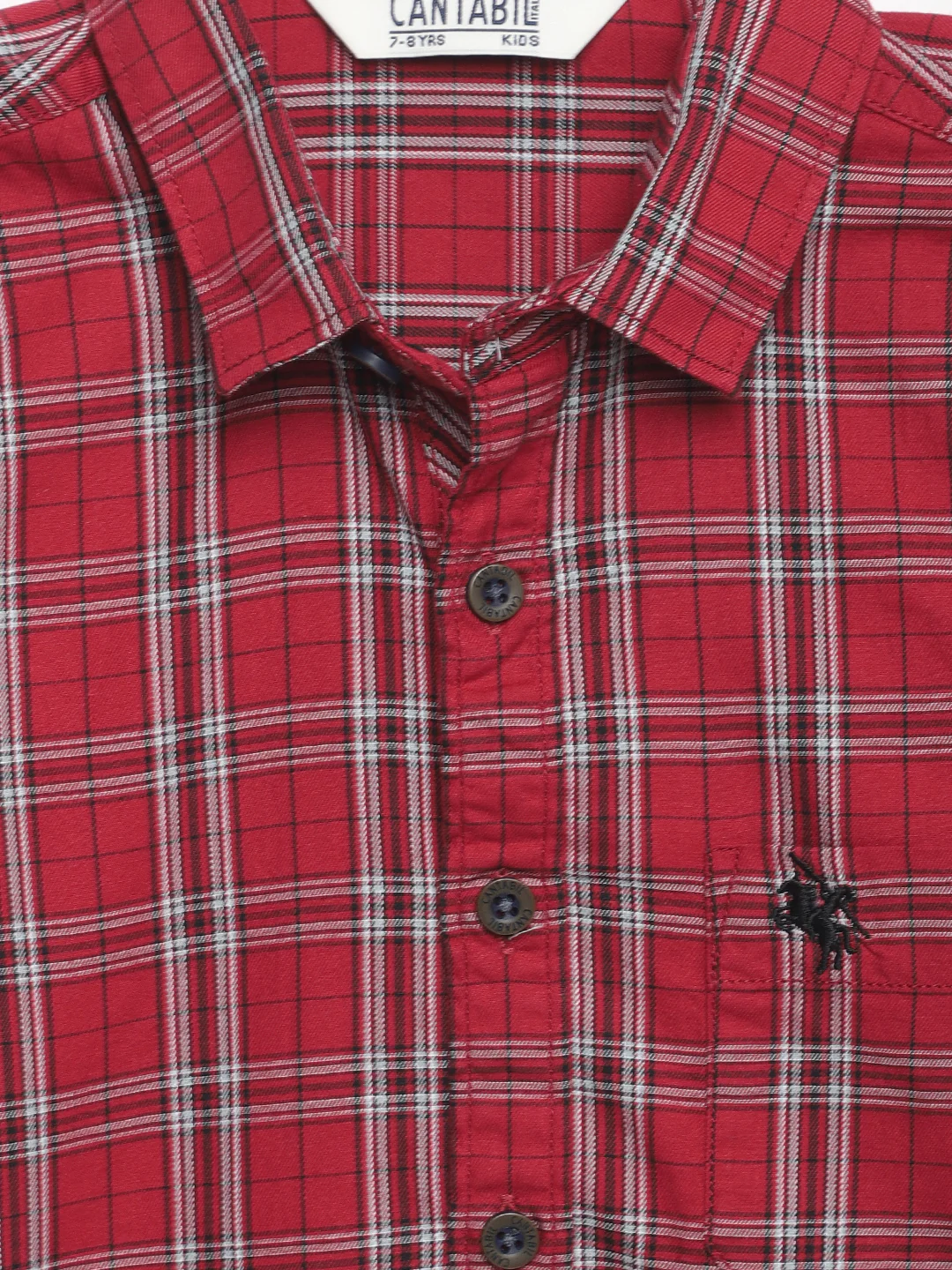 Boys Red Shirt - Image 4