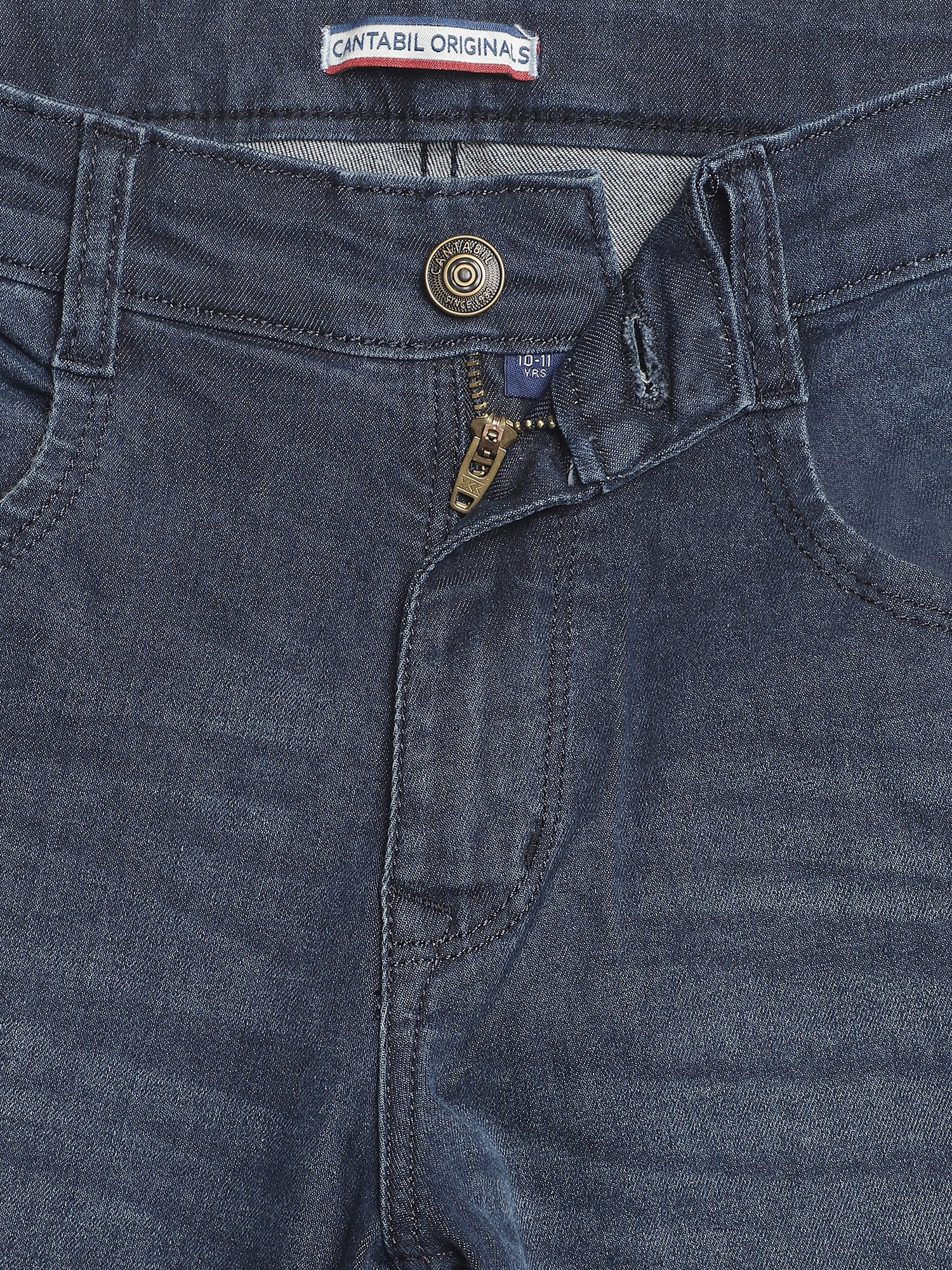 Boys Stretchable Blue Jeans - Image 3