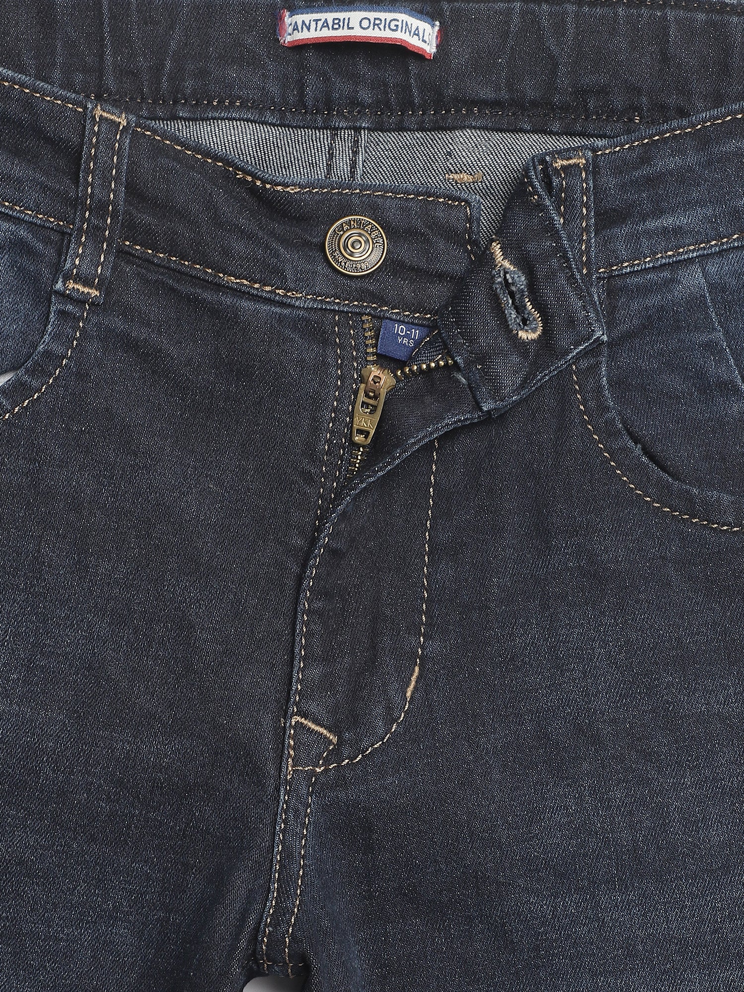 Boys Stretchable Blue Jeans - Image 3