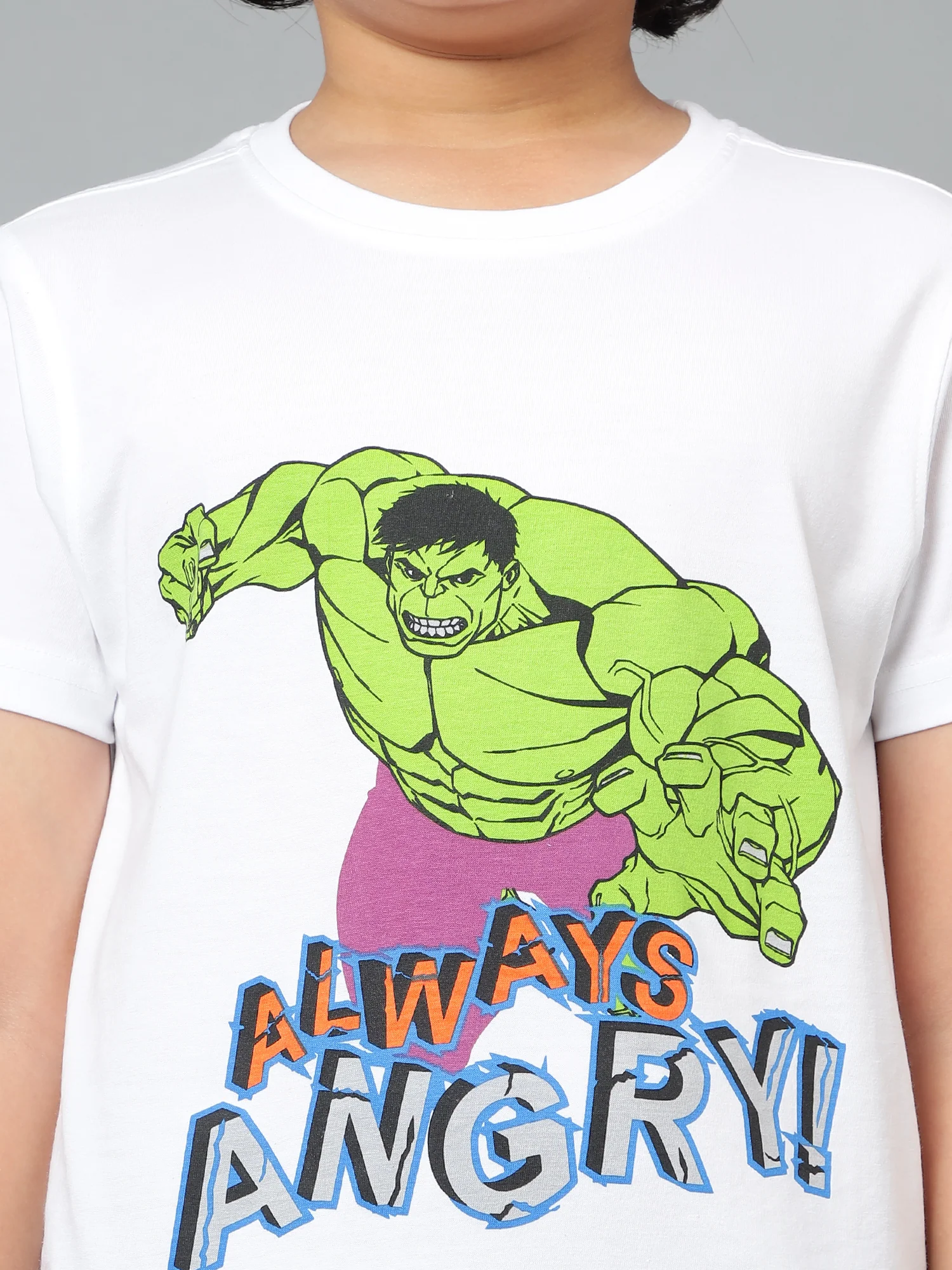 Boys Casual White Half Sleeve  T-Shirt - Image 5
