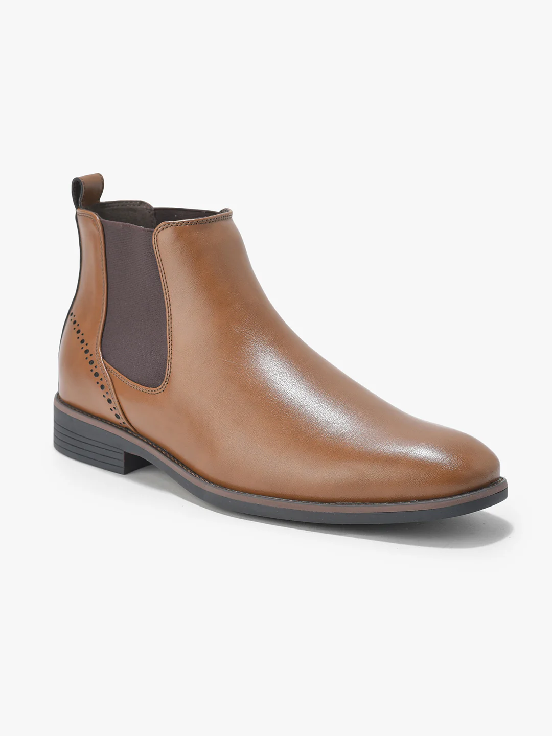 Casual Boot for Men | Lightweight & Comfortable with Cushioned Insole PU Upper TPR Sole Slip On Closure - Image 5