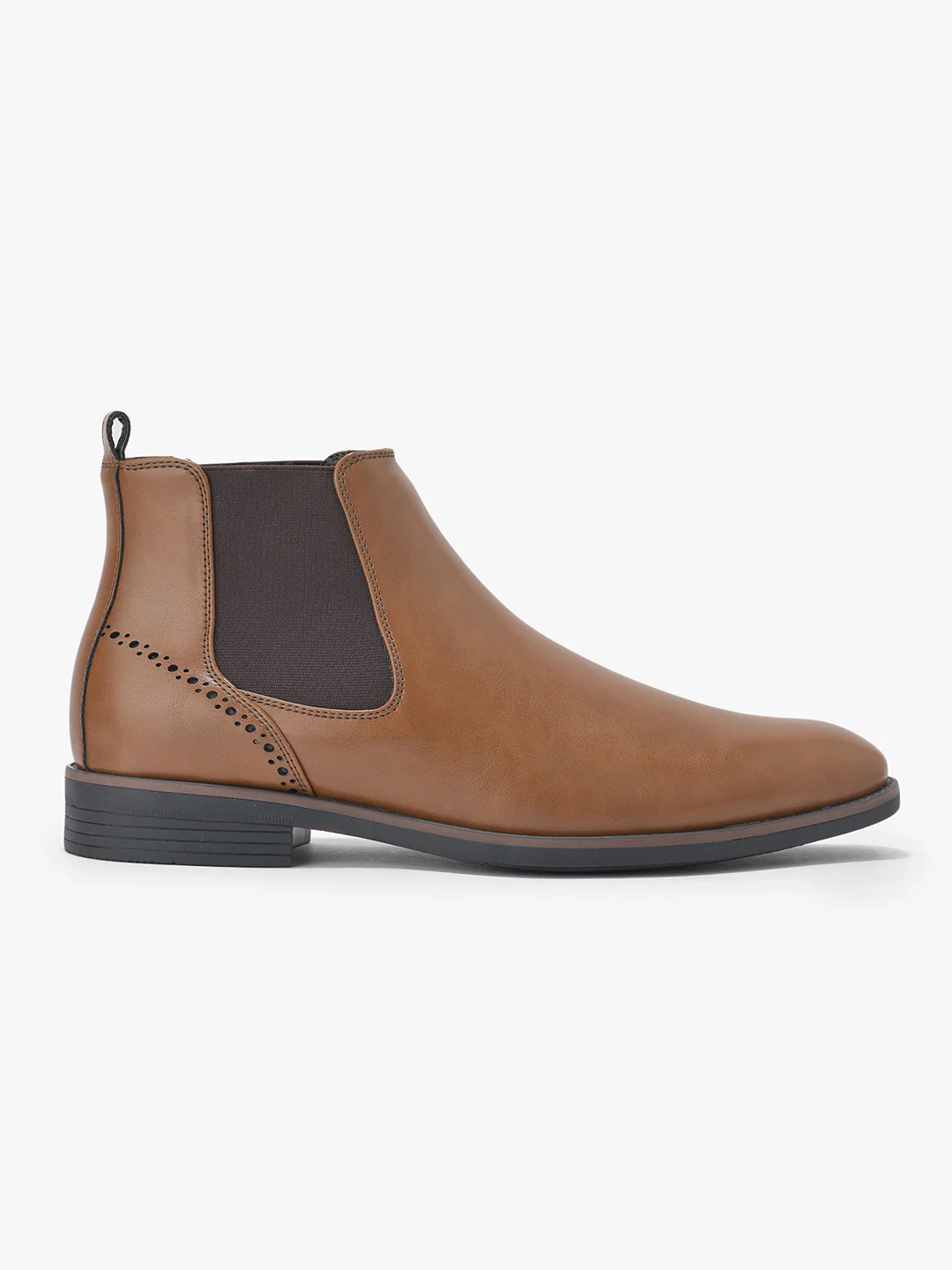 Casual Boot for Men | Lightweight & Comfortable with Cushioned Insole PU Upper TPR Sole Slip On Closure - Image 6