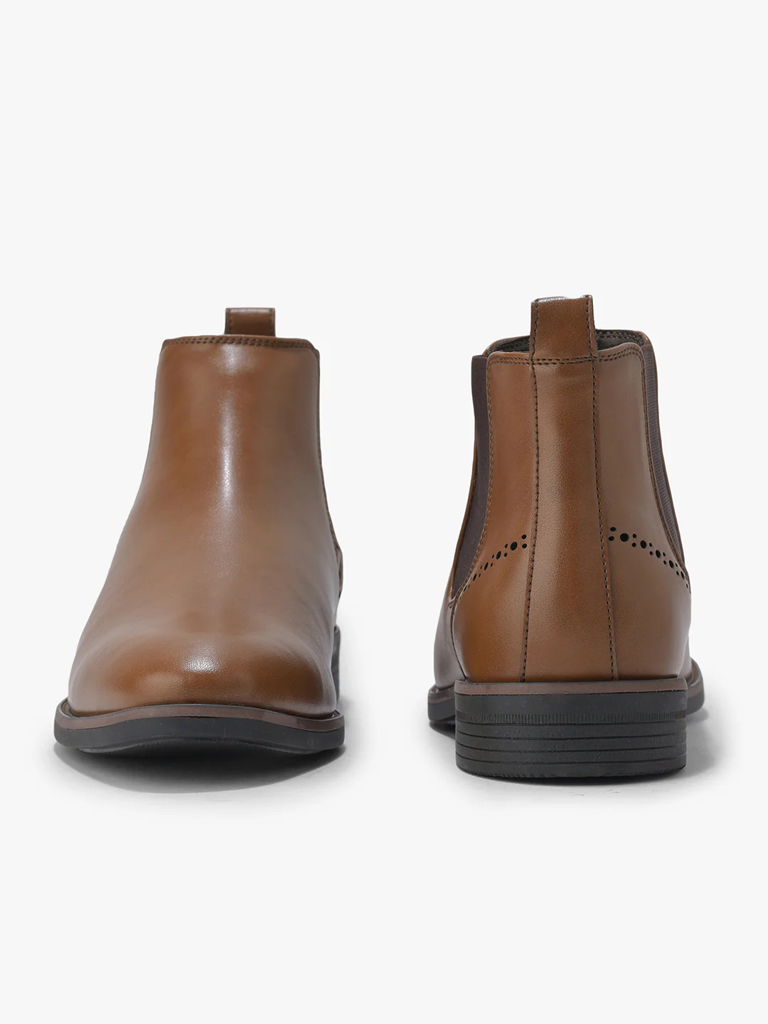 Casual Boot for Men | Lightweight & Comfortable with Cushioned Insole PU Upper TPR Sole Slip On Closure - Image 7