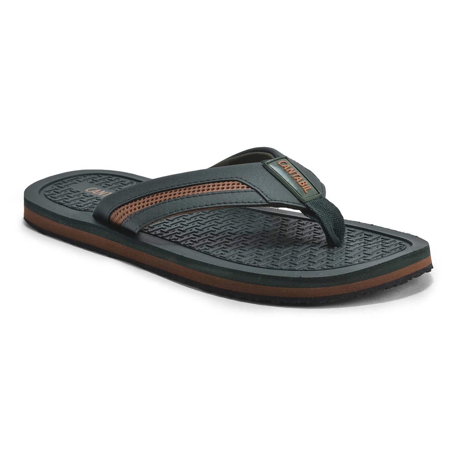 Casual Flip Flop for Men | Lightweight & Comfortable with Cushioned Insole EVA Upper Rubber Sole Slip on Closure - Image 2