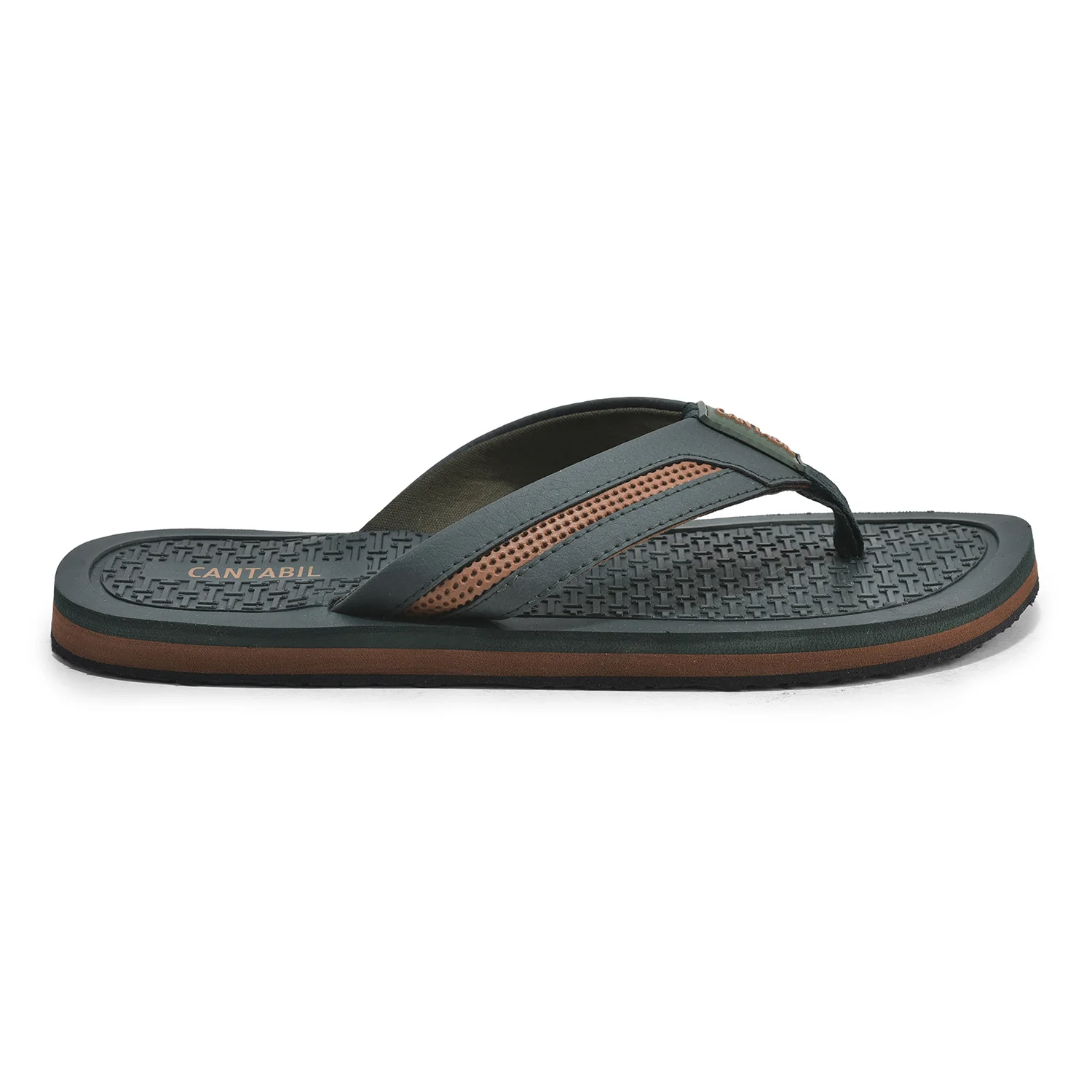 Casual Flip Flop for Men | Lightweight & Comfortable with Cushioned Insole EVA Upper Rubber Sole Slip on Closure - Image 3