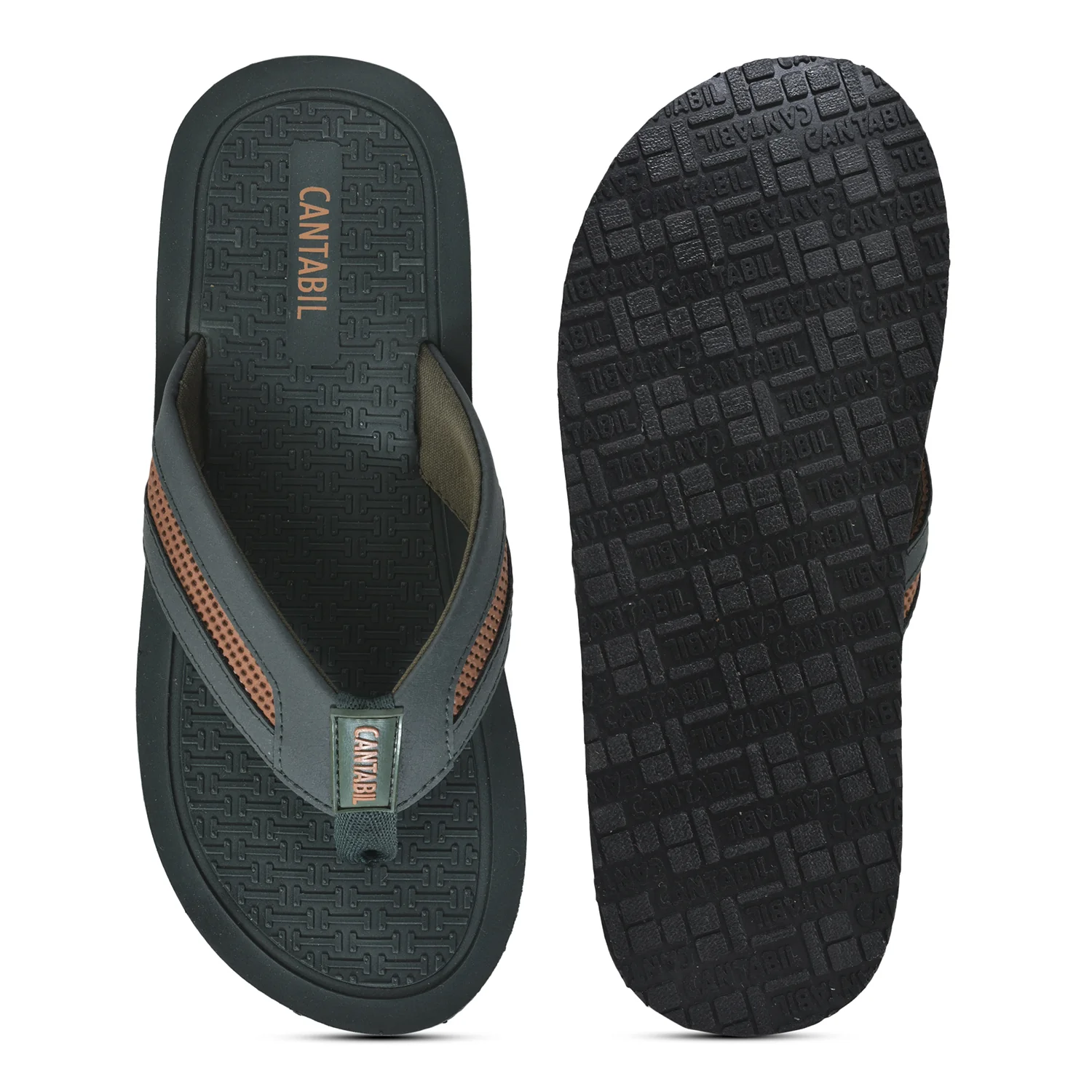 Casual Flip Flop for Men | Lightweight & Comfortable with Cushioned Insole EVA Upper Rubber Sole Slip on Closure - Image 5