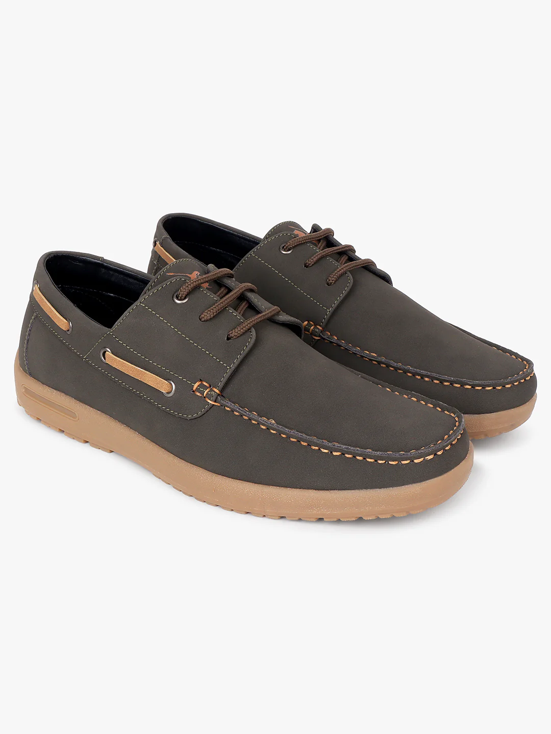 Casual Shoes for Men | Lightweight & Comfortable with Cushioned Insole PU (Polyurethane) Upper TPR Sole Lace Up Closure - Image 3