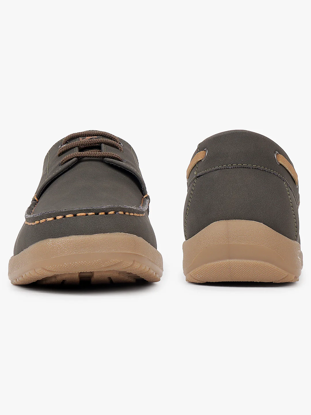 Casual Shoes for Men | Lightweight & Comfortable with Cushioned Insole PU (Polyurethane) Upper TPR Sole Lace Up Closure - Image 6