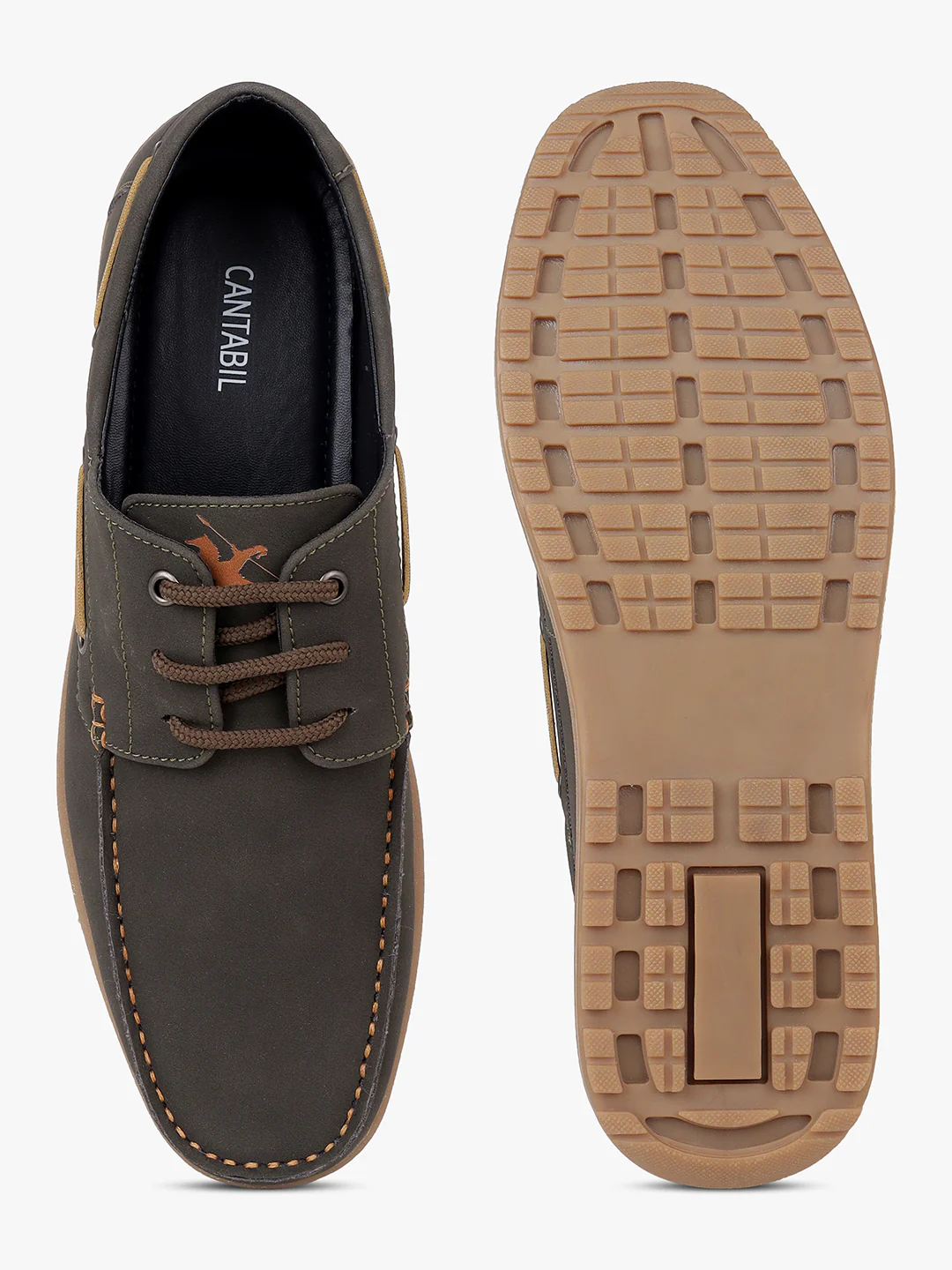 Casual Shoes for Men | Lightweight & Comfortable with Cushioned Insole PU (Polyurethane) Upper TPR Sole Lace Up Closure - Image 7