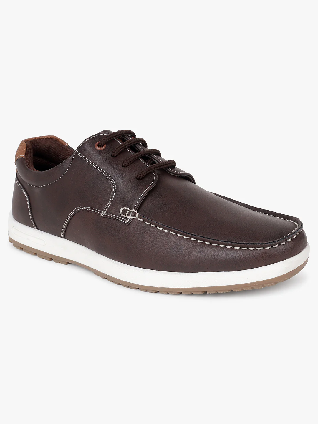 Casual Shoes for Men | Lightweight & Comfortable with Cushioned Insole PU (Polyurethane) Upper TPR Sole Lace Up Closure - Image 4