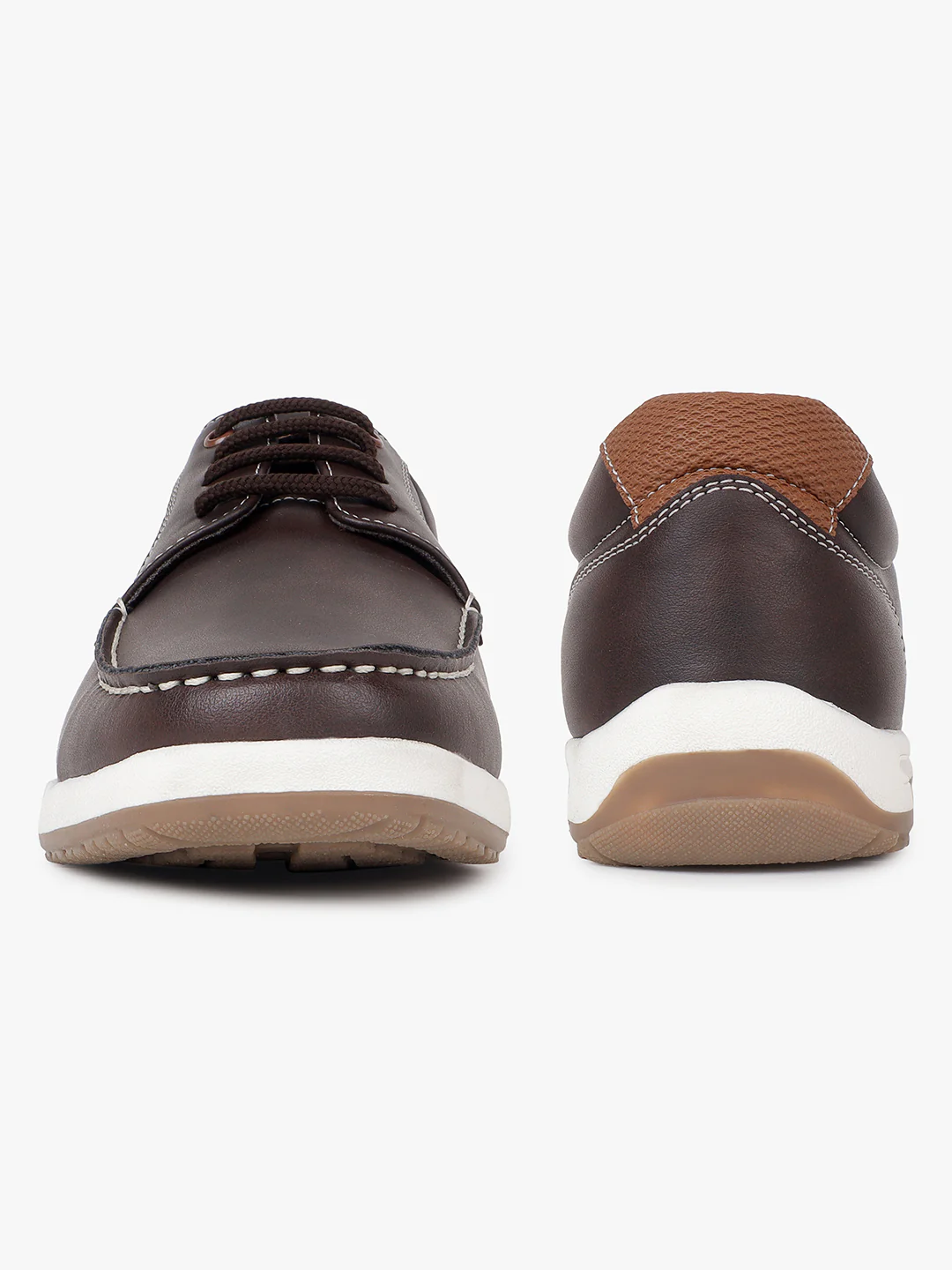 Casual Shoes for Men | Lightweight & Comfortable with Cushioned Insole PU (Polyurethane) Upper TPR Sole Lace Up Closure - Image 6