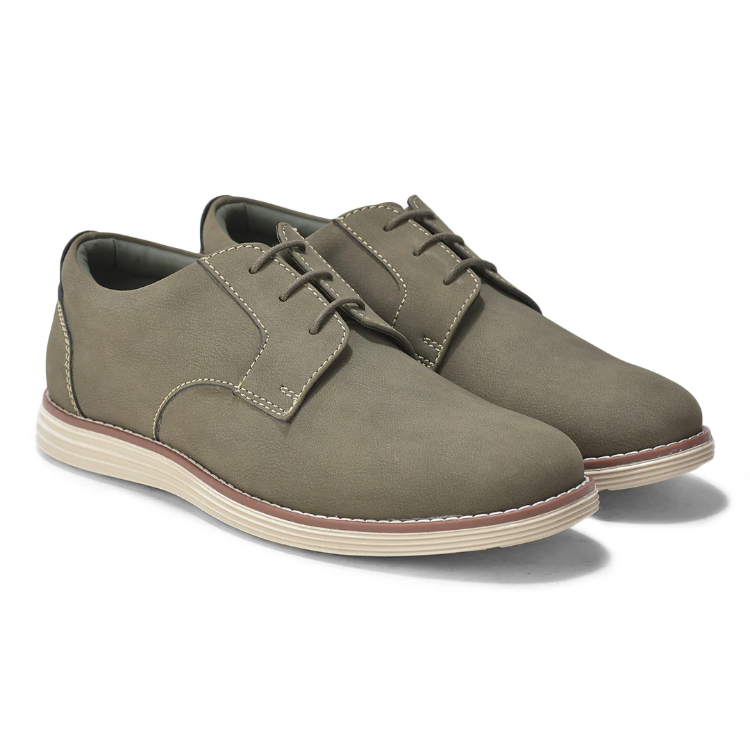 Casual Shoes for Men | Lightweight & Comfortable with Cushioned Insole PU Upper TPR Sole Lace Up Closure - Image 2
