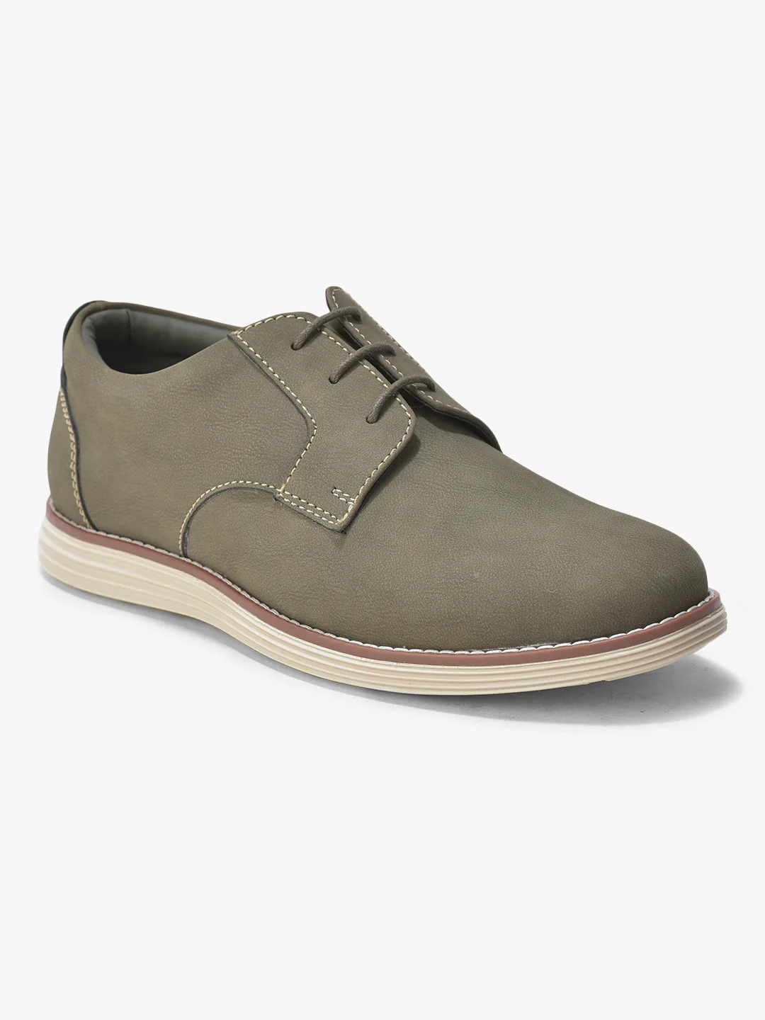 Casual Shoes for Men | Lightweight & Comfortable with Cushioned Insole PU Upper TPR Sole Lace Up Closure - Image 4
