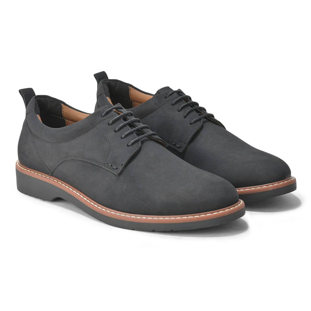 Casual Shoes for Men | Lightweight & Comfortable with Cushioned Insole PU Upper TPR Sole Lace Up Closure - Image 2