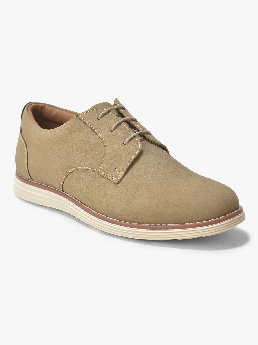 Casual Shoes for Men | Lightweight & Comfortable with Cushioned Insole PU Upper TPR Sole Lace Up Closure - Image 4