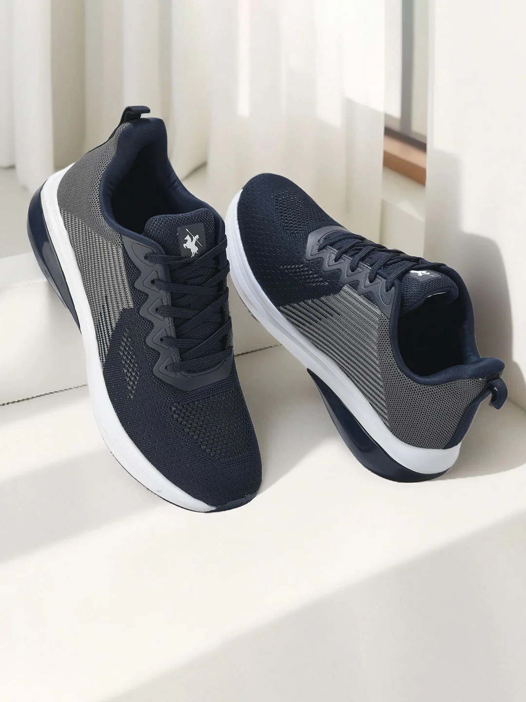 Casual Shoes for Men | Lightweight & Comfortable with Cushioned Insole Flynet Upper Phylon Sole Lace Up Closure - Image 3