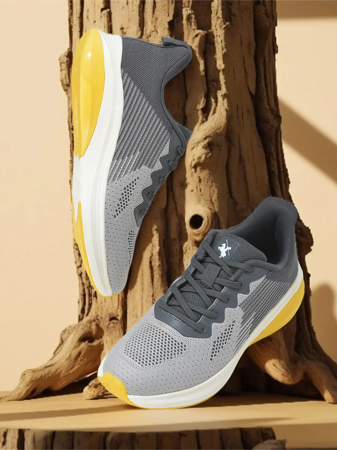 Casual Shoes for Men | Lightweight & Comfortable with Cushioned Insole Flynet Upper Phylon Sole Lace Up Closure - Image 3