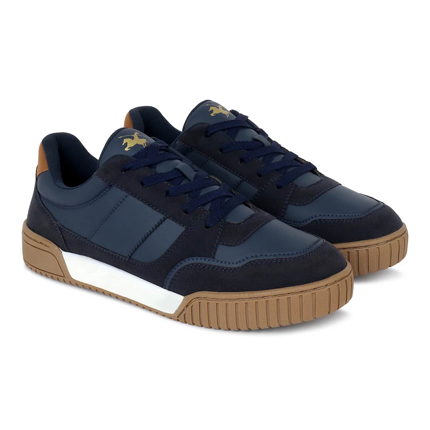 Casual Sneaker Shoes for Men | Lightweight & Comfortable with Cushioned Insole PU (Polyurethane) Upper TPR Sole Lace Up Closure - Image 3