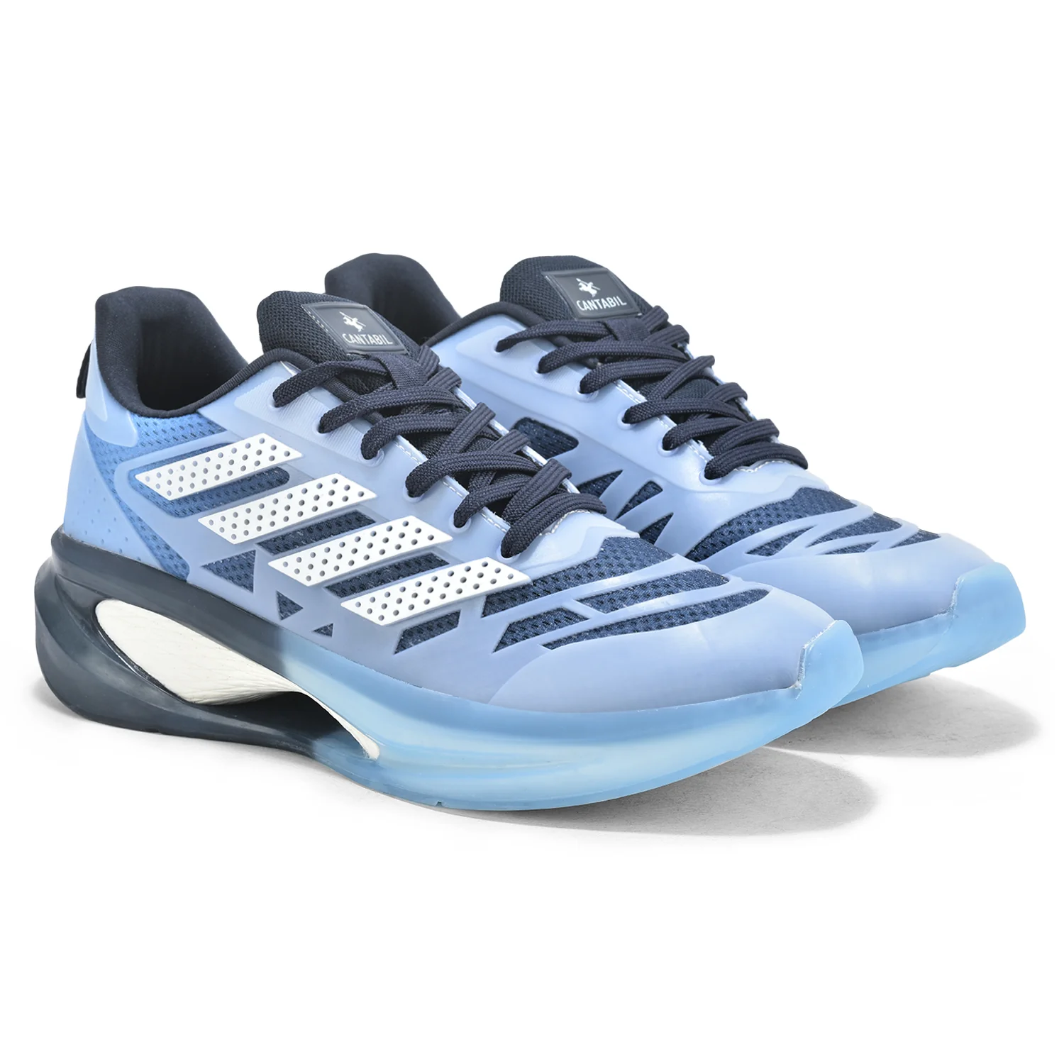 Casual Sports Shoes for Men | Lightweight & Comfortable with Cushioned Insole Mesh Upper Phylon Sole Lace Up on Closure