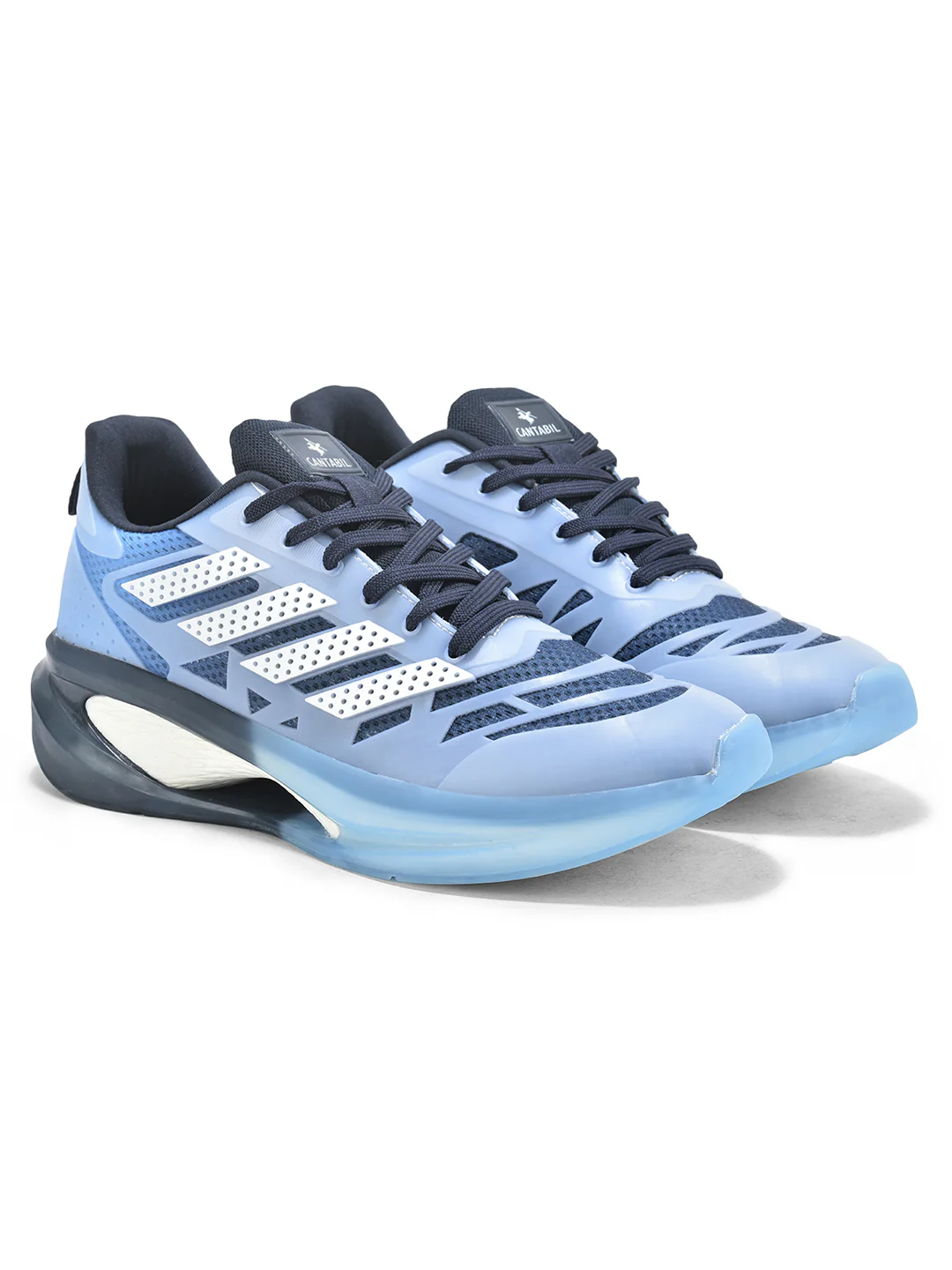 Casual Sports Shoes for Men | Lightweight & Comfortable with Cushioned Insole Mesh Upper Phylon Sole Lace Up on Closure - Image 2