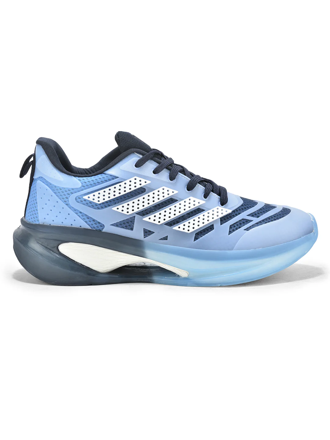 Casual Sports Shoes for Men | Lightweight & Comfortable with Cushioned Insole Mesh Upper Phylon Sole Lace Up on Closure - Image 4