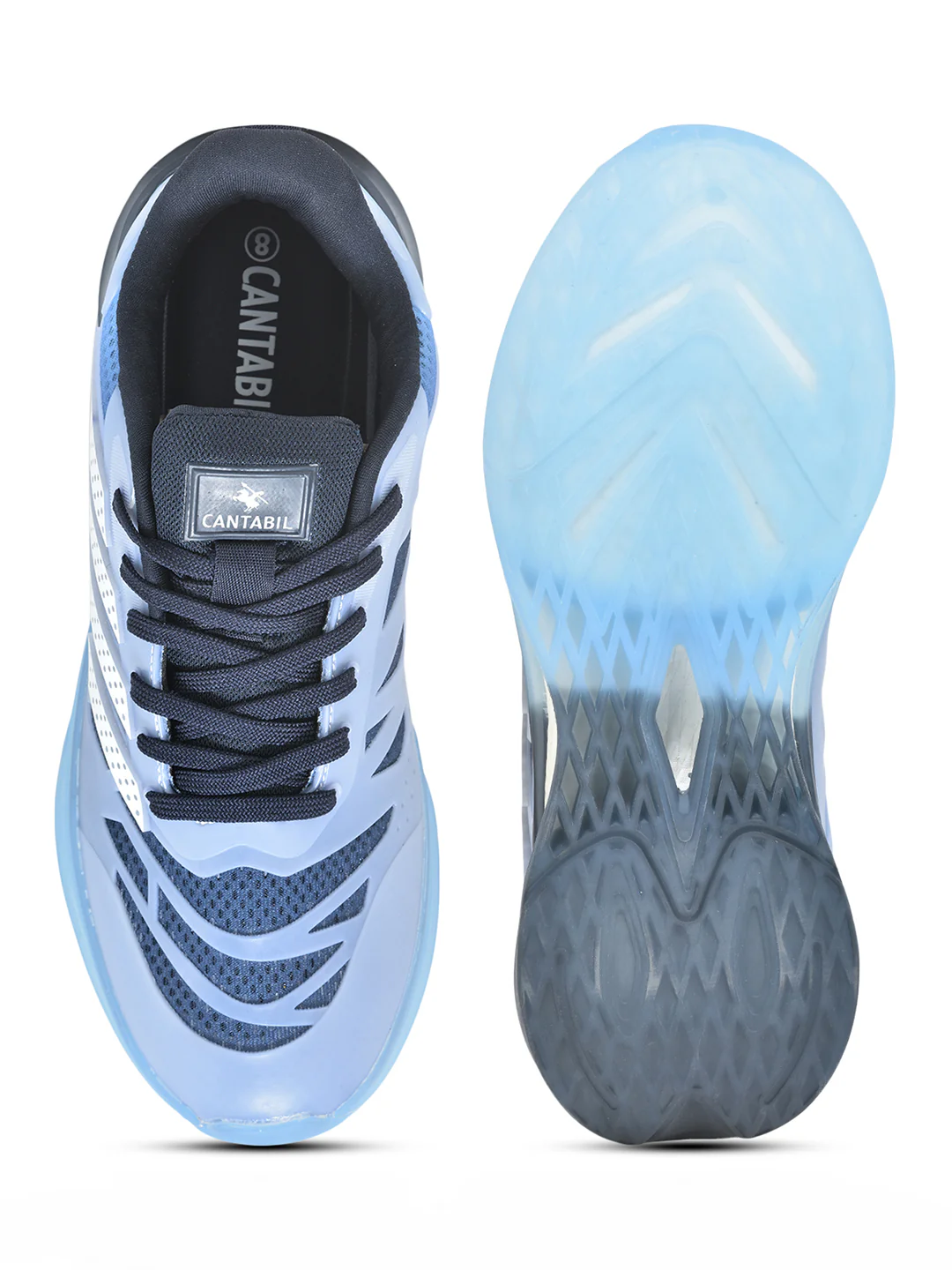 Casual Sports Shoes for Men | Lightweight & Comfortable with Cushioned Insole Mesh Upper Phylon Sole Lace Up on Closure - Image 6