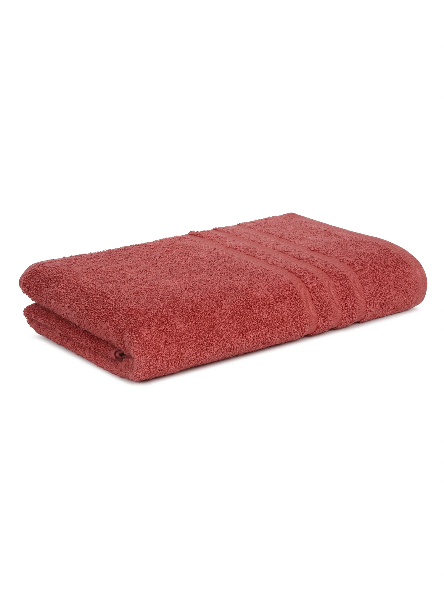 Unisex Coral Basic Terry Bath Towel - Image 3