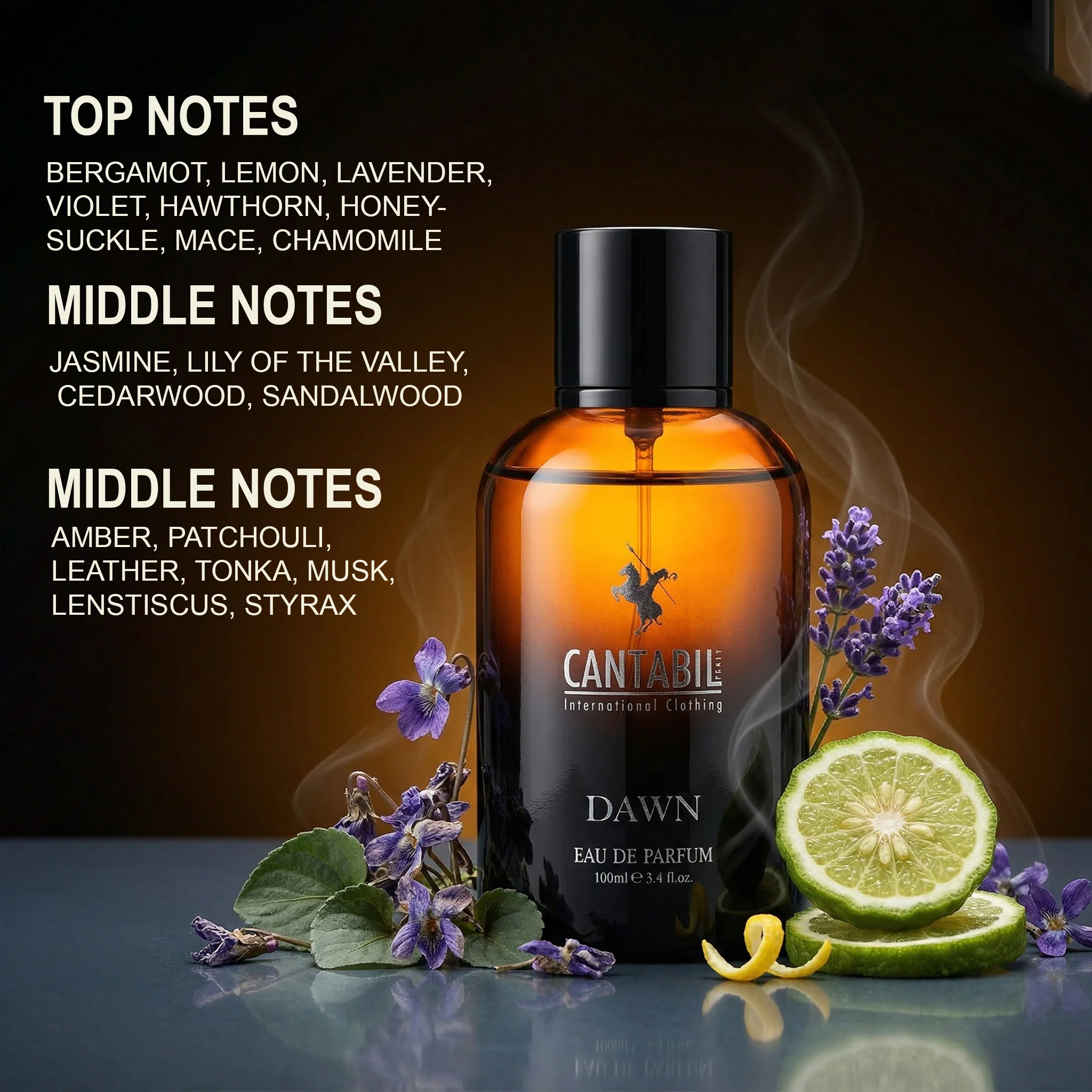 Cantabil Dawn Perfume for Men & Women 100 ml Long Lasting Body Spray Perfume - Image 10