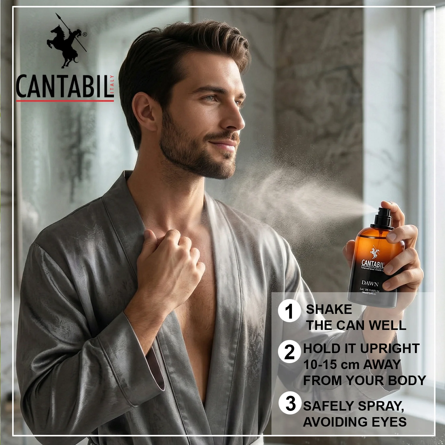 Cantabil Dawn Perfume for Men & Women 100 ml Long Lasting Body Spray Perfume - Image 11