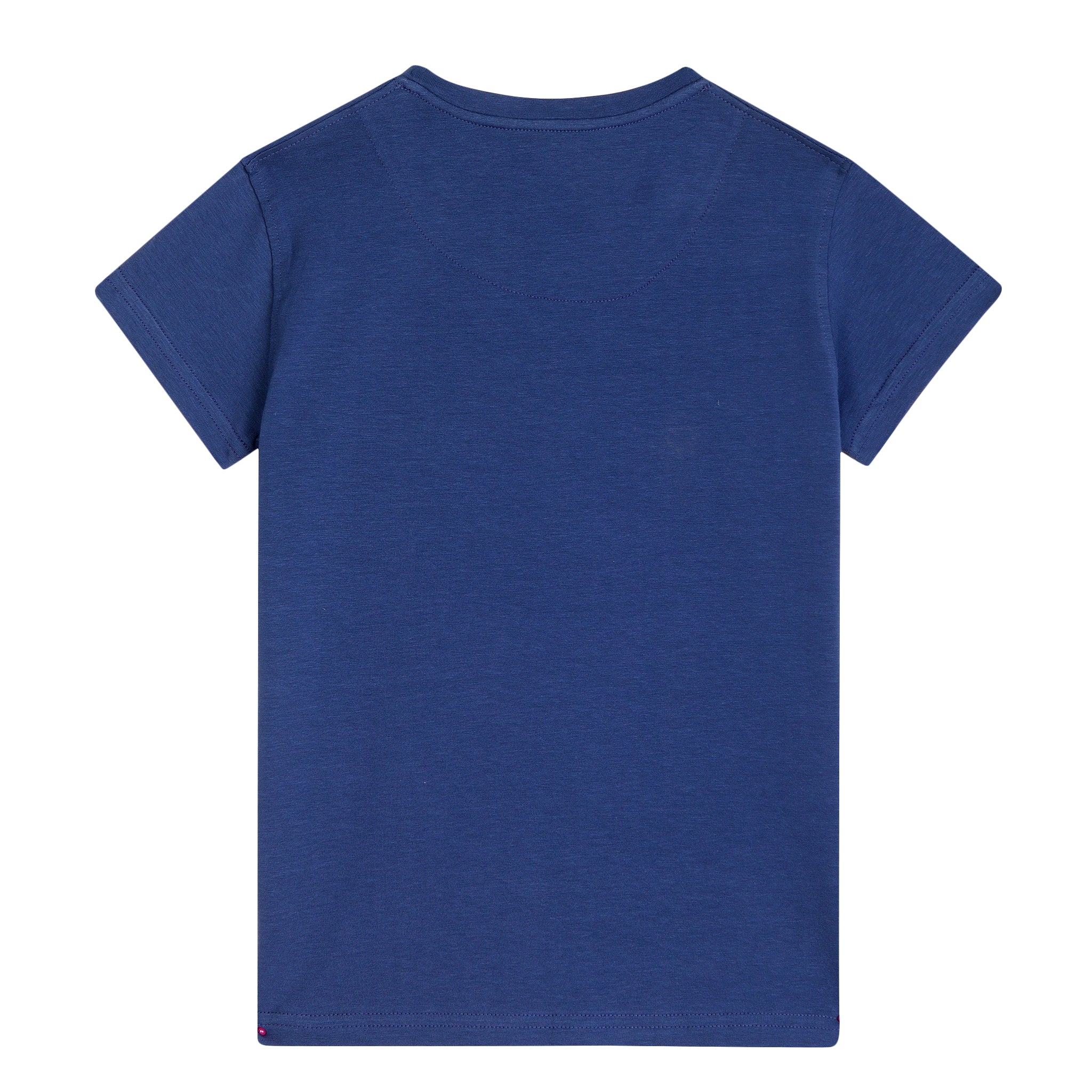 Girls Casual Blue Half Sleeves  T-Shirt - Image 3